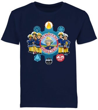 Shirtracer T-Shirt Pontypandy Feuerwehr Feuerwehrmann Sam Jungen