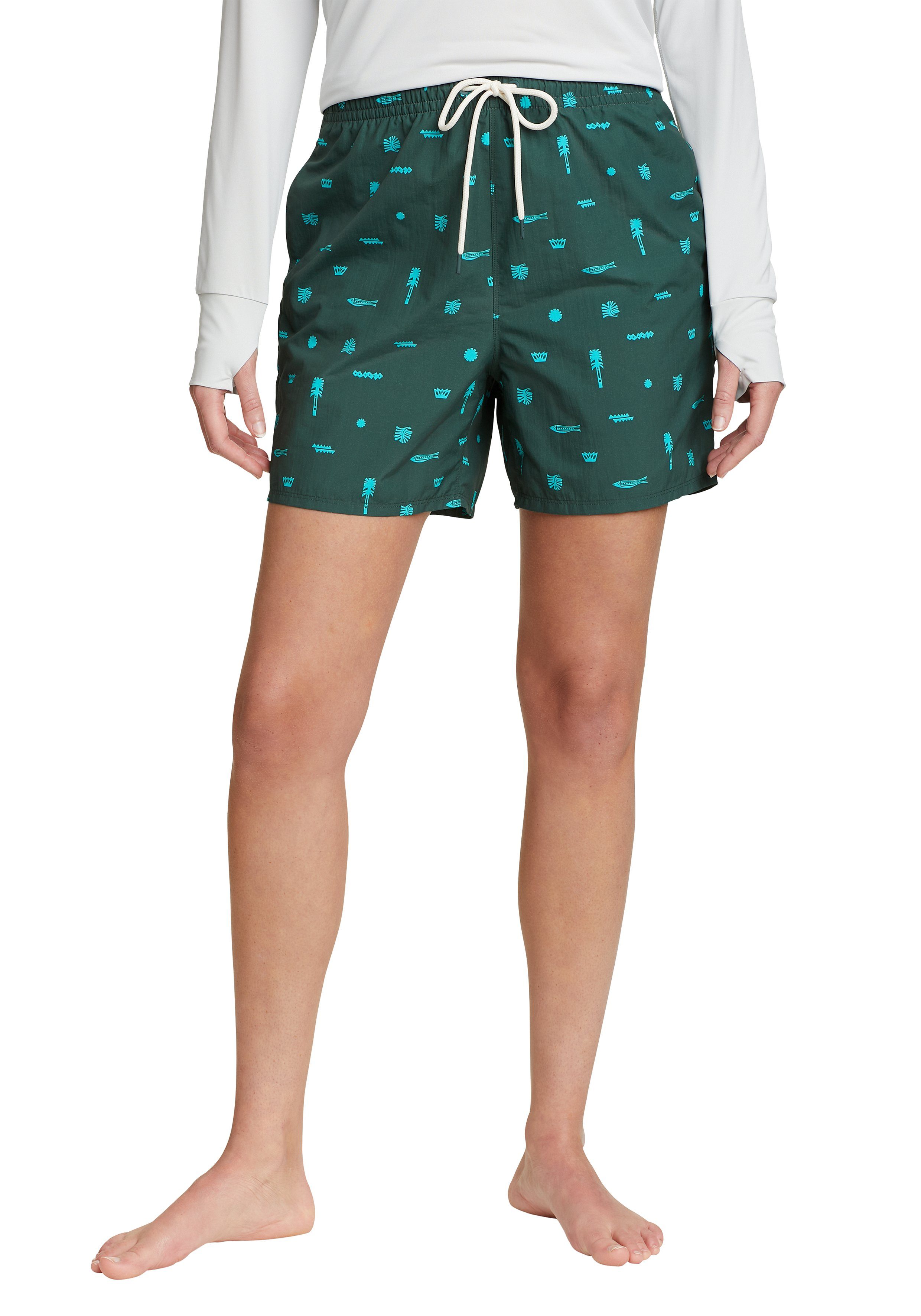 Eddie Bauer Shorts Tidal Shorts - High Rise - bedruckt | Kurze Hosen