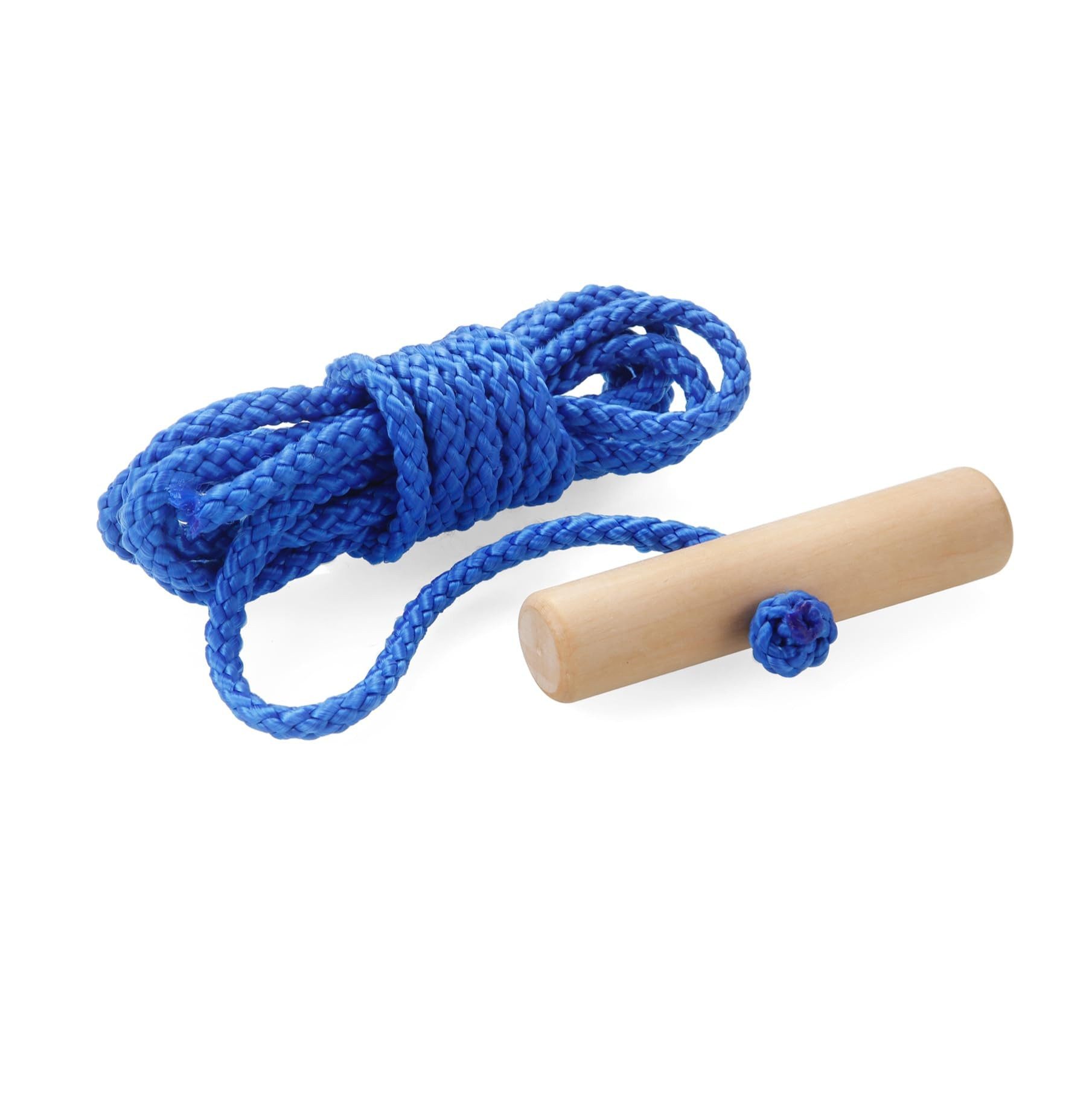 Sportyfits® Schlittenseil blau Seil Zugseil 1,50 m 150 cm Schlaufe Schlitten Schlittenseil (1-tlg., 1x Schlittenseil), 150 cm Länge