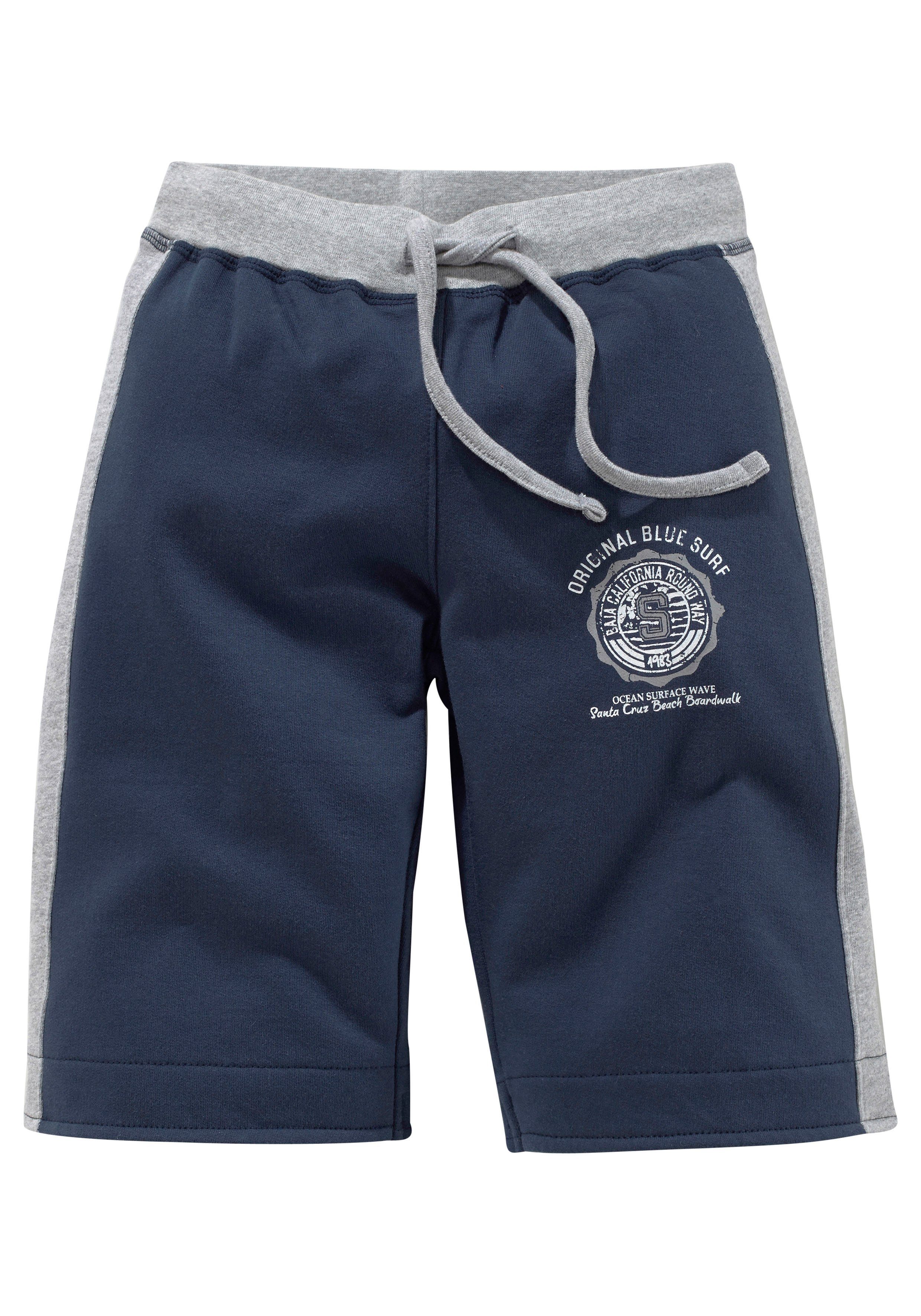 Sweatbermudas mit coolem vorn Druck KIDSWORLD