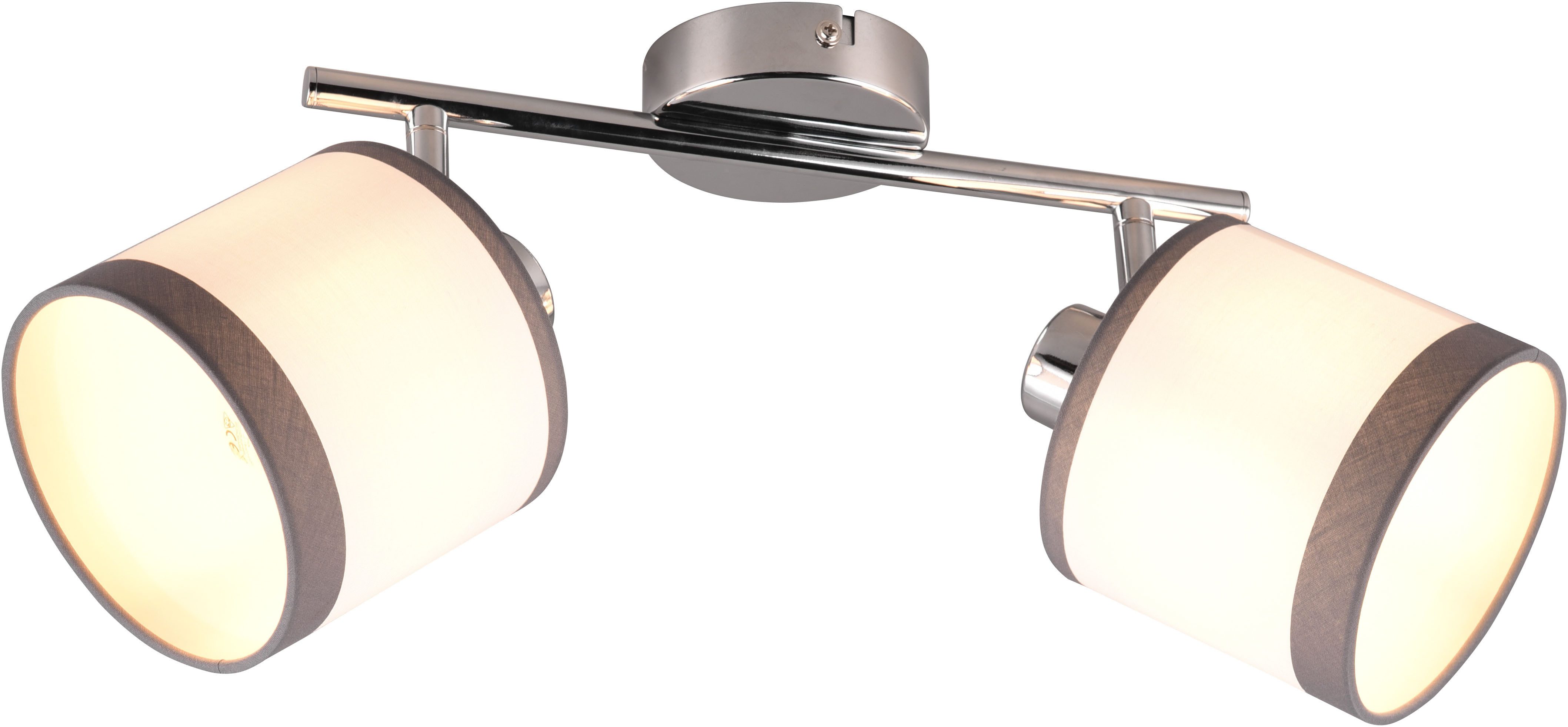 Reality Leuchten Deckenstrahler DAVOS, Deckenspot 2-flammig exkl 2xE14 max günstig online kaufen