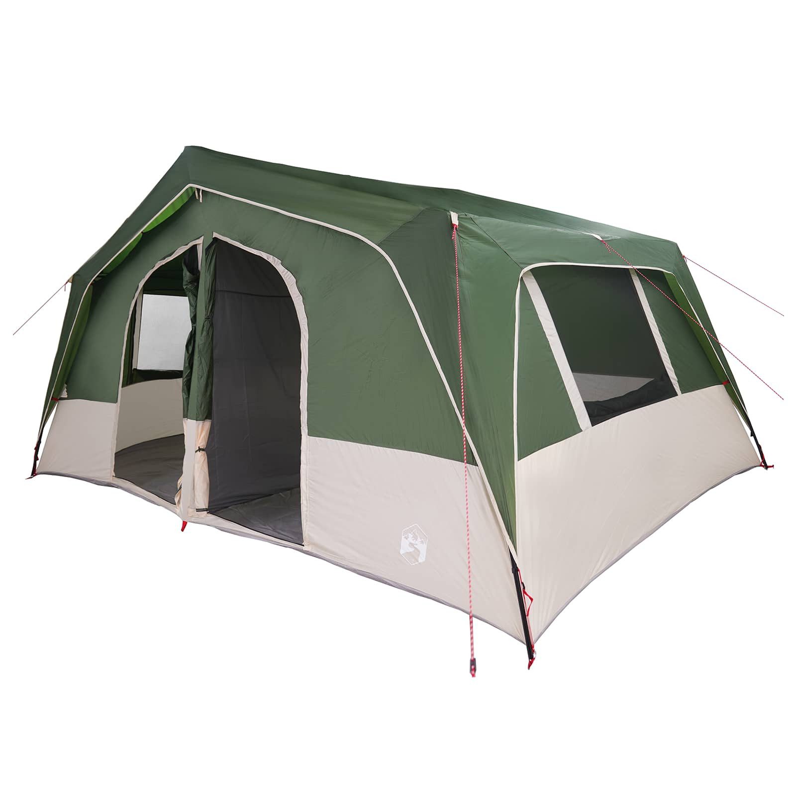 vidaXL Kuppelzelt Familienzelt Grün 533 x 312 x 230 cm, (1 tlg)