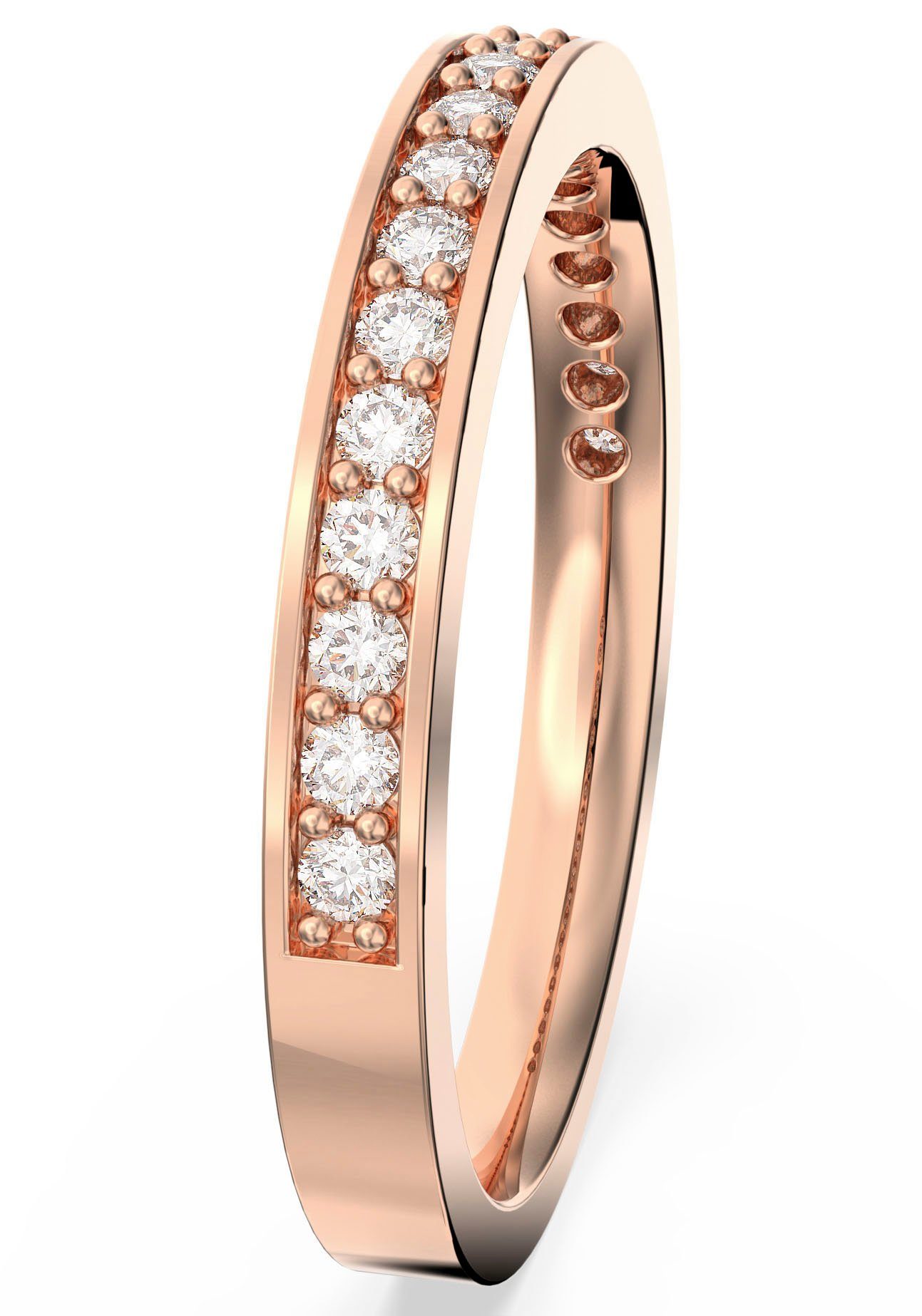 Swarovski Fingerring Matrix Tennis, mit Swarovski® Kristall