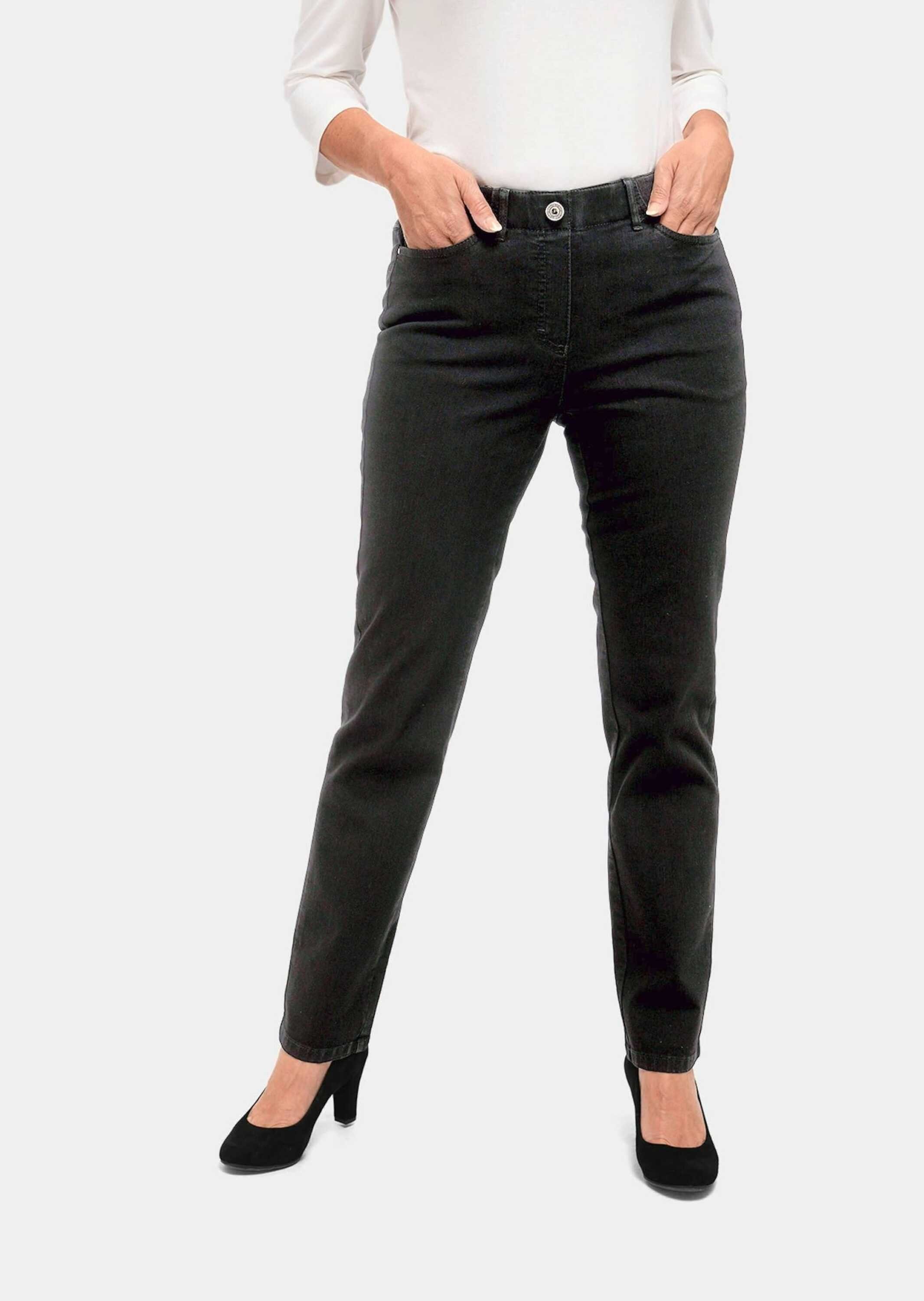 Bequeme Jeans Bequeme Jeansschlupfhose mit Dehnbund