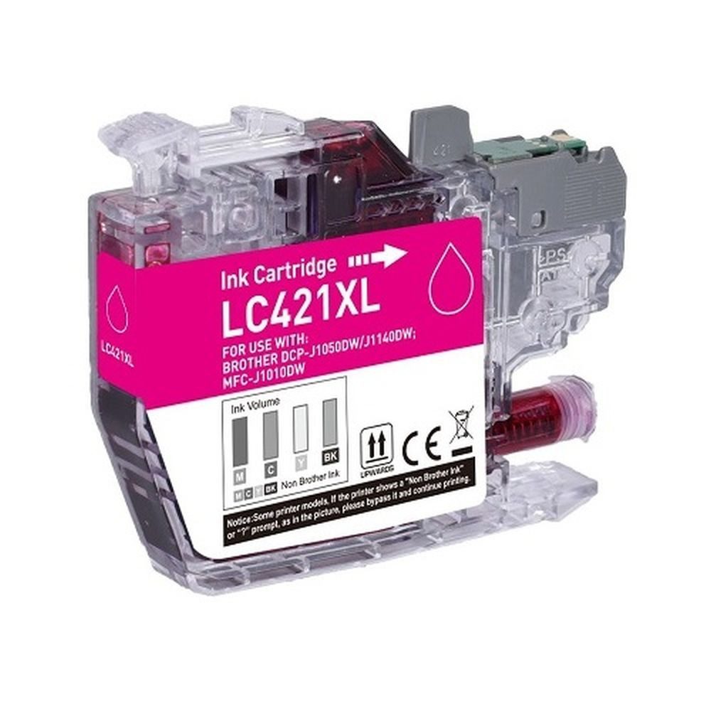 Druckerpatronen kompatibel mit Brother LC-421 XL, LC421XL, Tintenpatrone