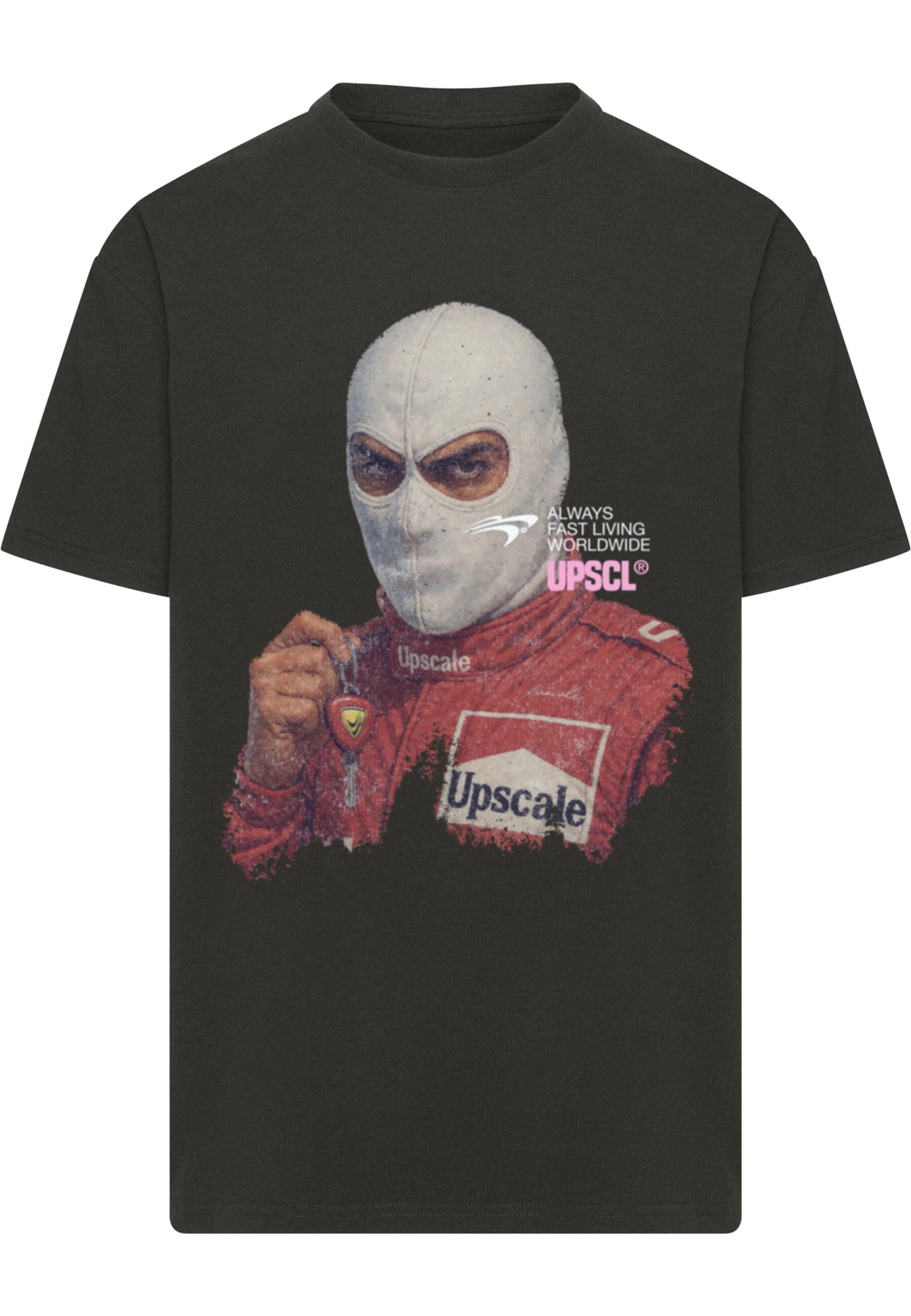 Upscale by Mister Tee T-Shirt Upscale by Mister Tee Racing Driver Heavy Oversize Tee (1-tlg)