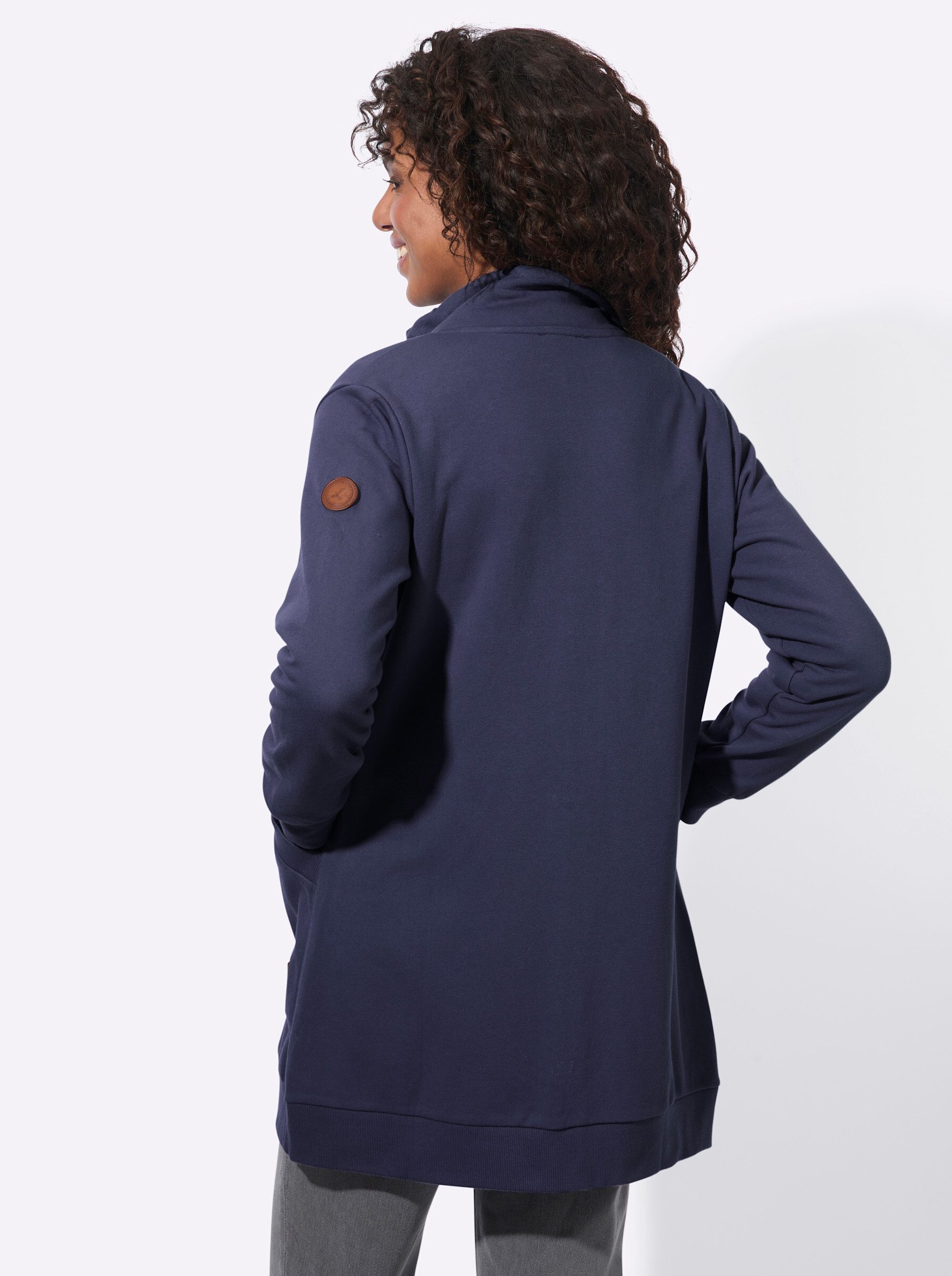 Witt Shirtjacke Sweatshirtjacke Langarm