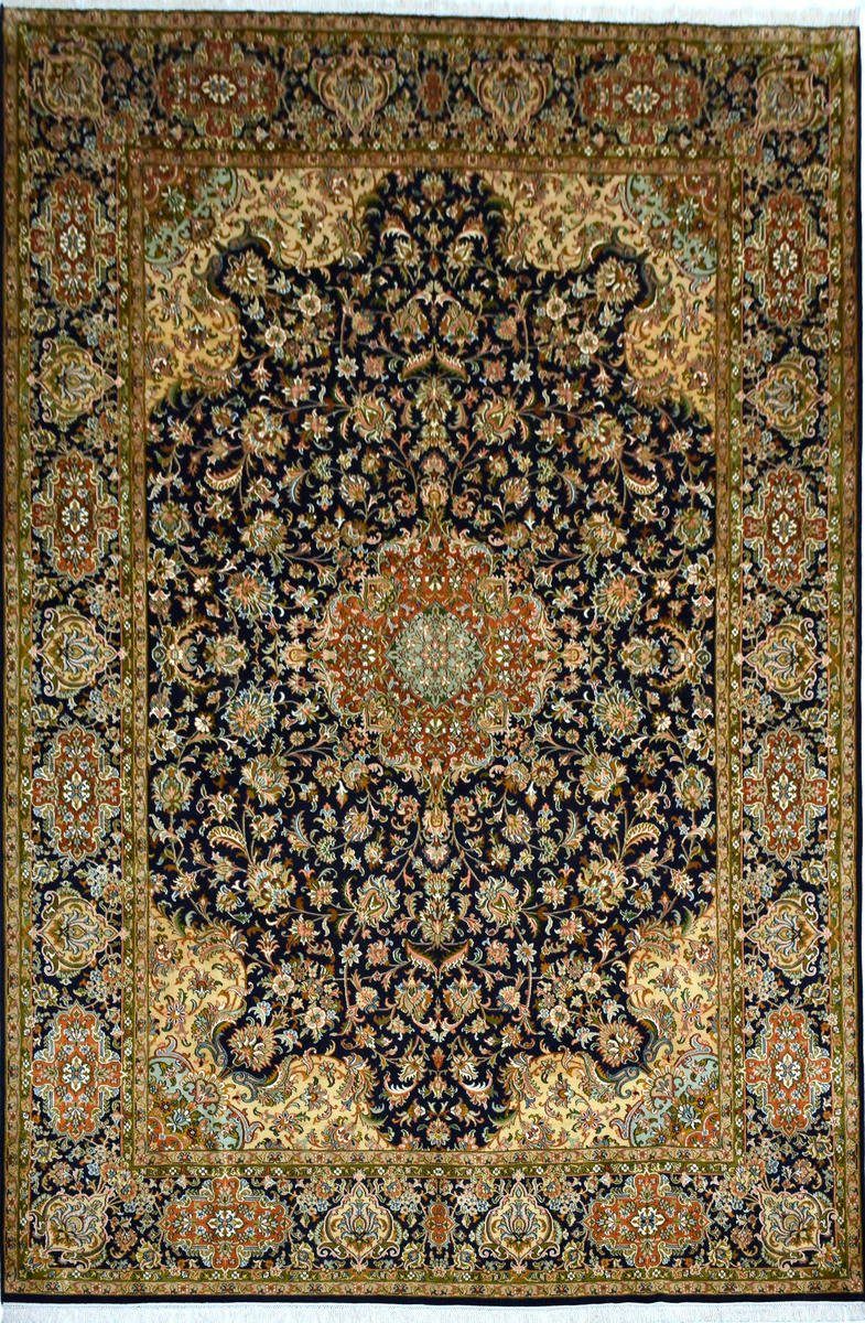 Seidenteppich KASHAN 8813 von KAYOOM - Handarbeit