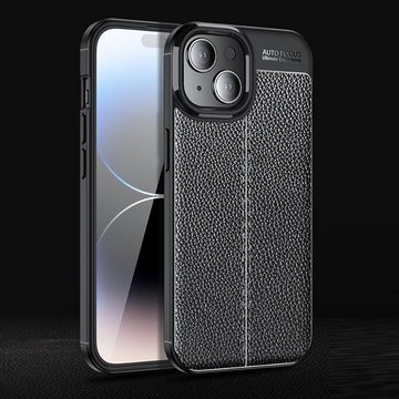 König Design Handyhülle Apple iPhone 15 Plus, Schutzhülle Case Cover Backcover Etuis Bumper