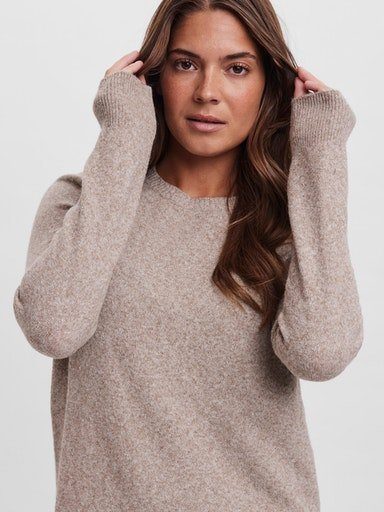 Vero Moda Strickkleid VMDOFFY LS O-NECK günstig online kaufen