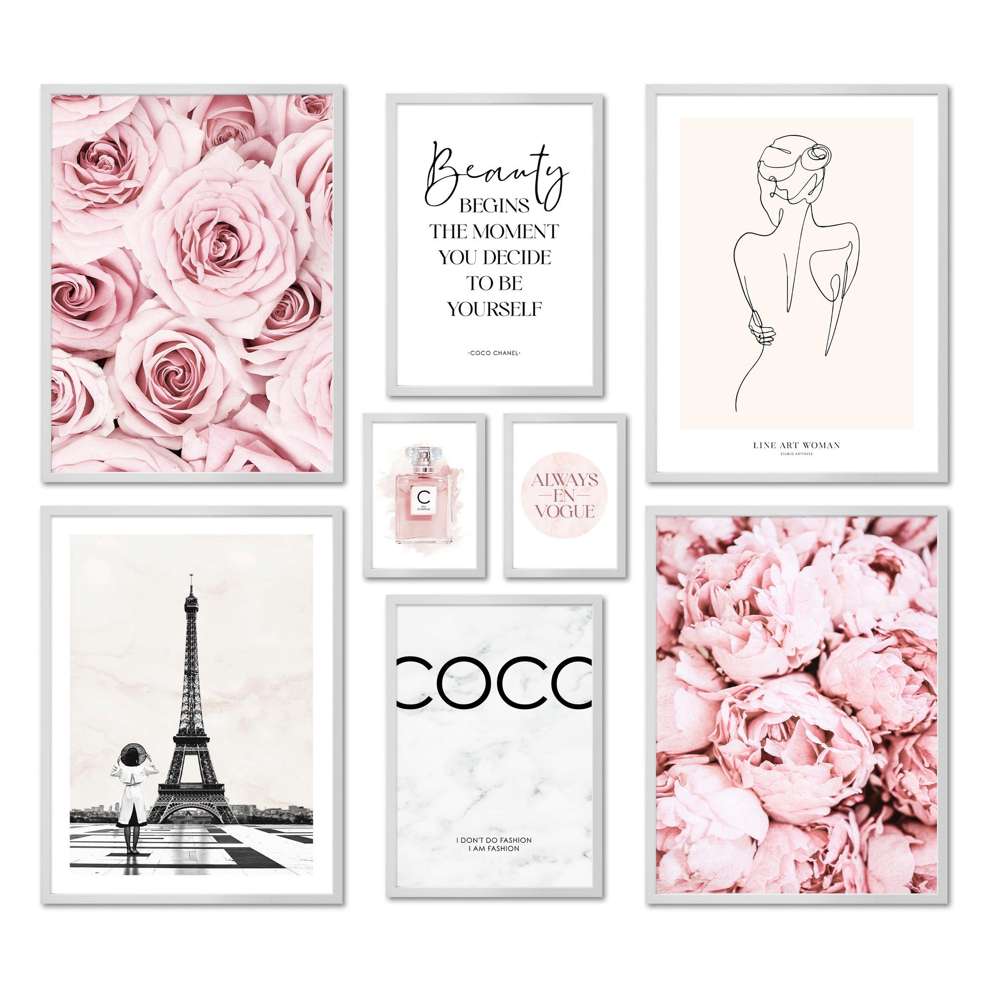 ARTFAVES Bilder-Collage Poster Set - COCO günstig online kaufen