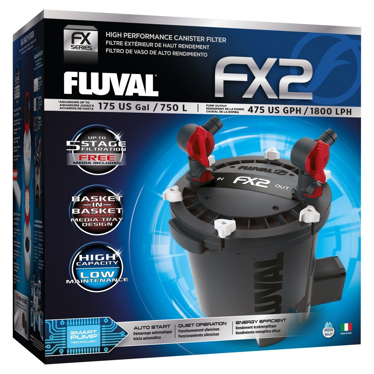 FLUVAL Aquarienpumpe FX2 Außenfilter