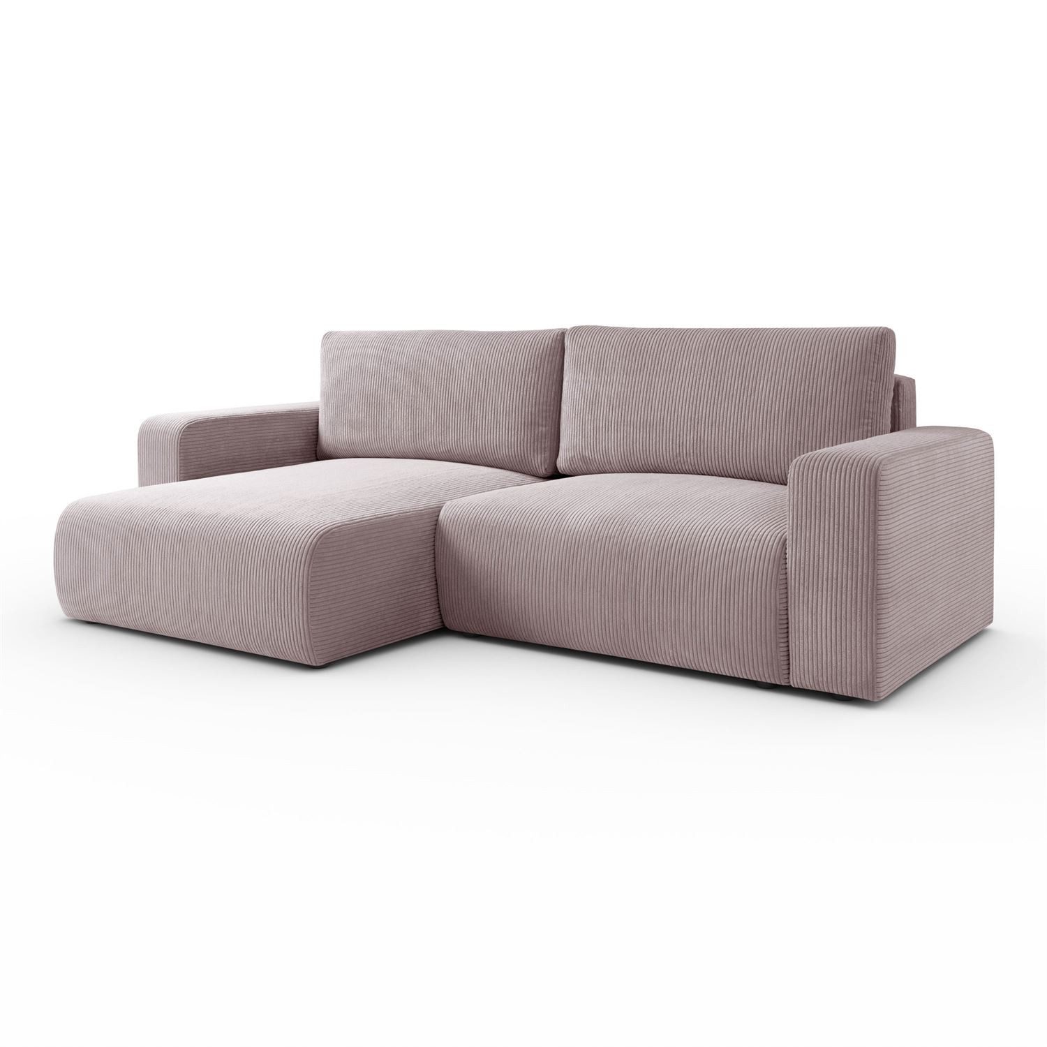Lookway Ecksofa OPERA L-Form Couch, mit Bettfunktion und Bettkasten