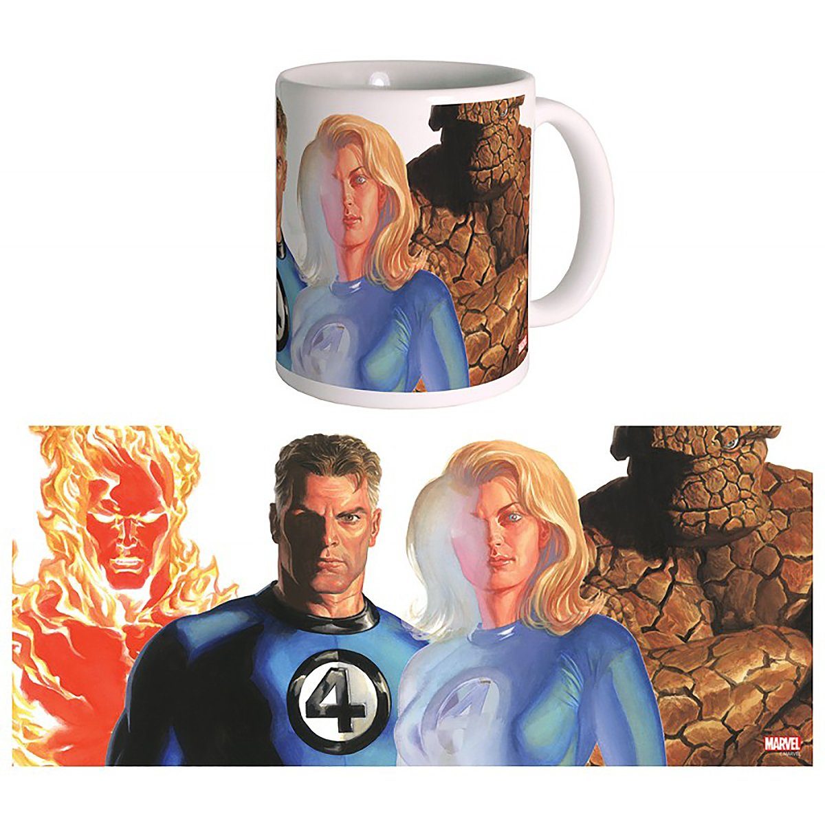 SEMIC Tasse Marvel The Fantastic Four Tasse Alex Ross