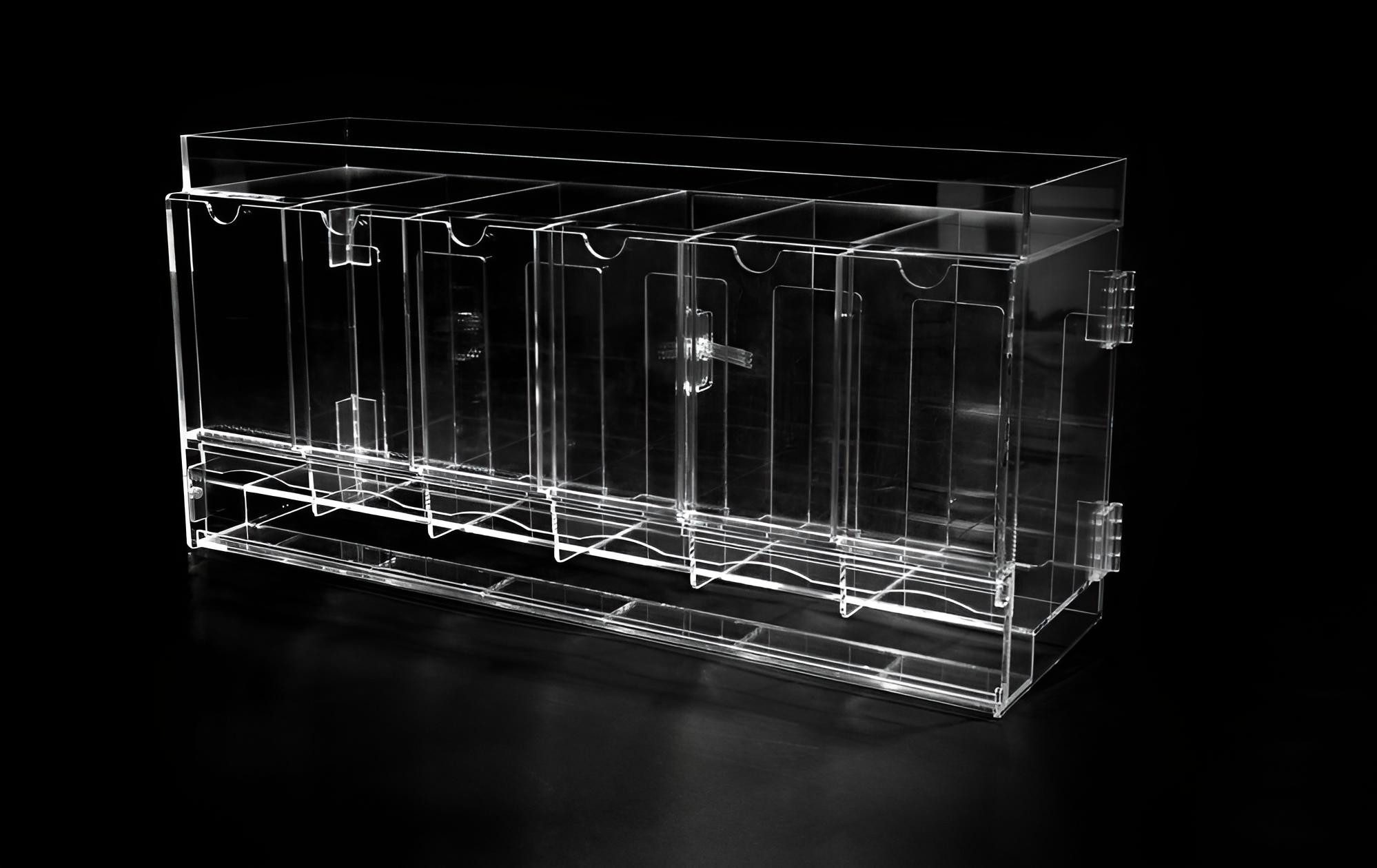 The Acrylic Box Sammelkarte The Acrylic Box - 6-Slot Acrylic Pack Dispenser