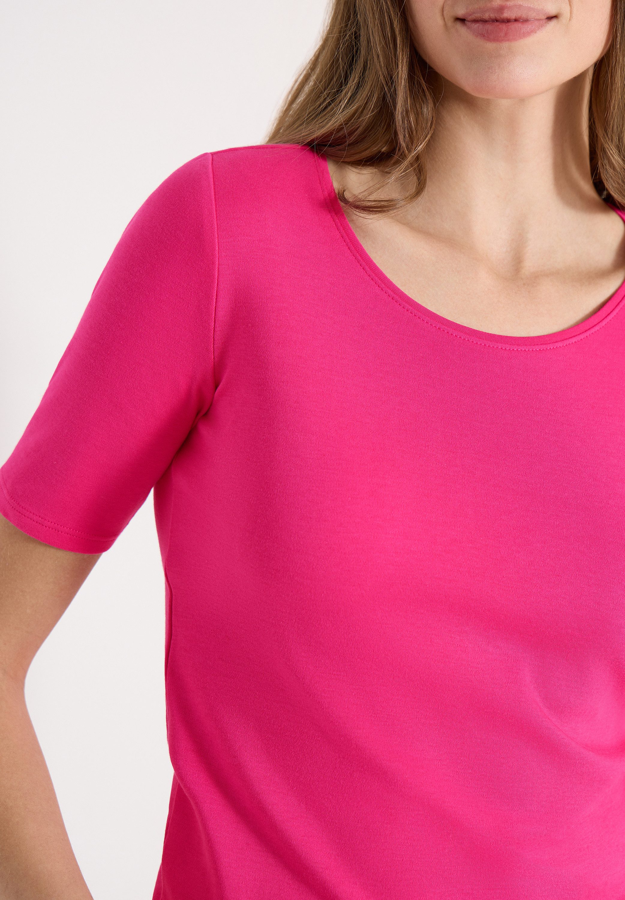 CECIL T-Shirt Style Lena mit klassischem Rundhalsausschnitt – Bild 4 von 5
