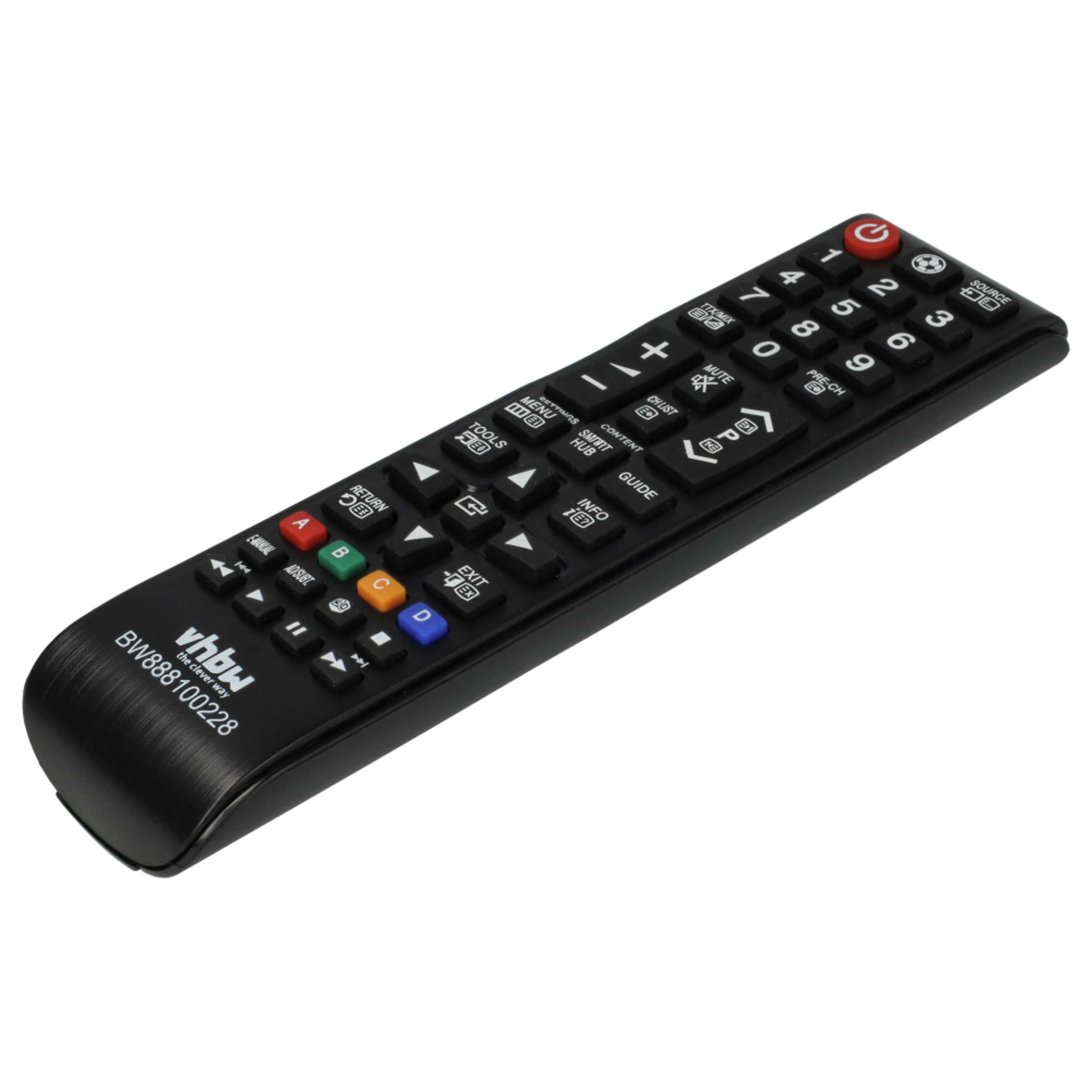vhbw passend für Samsung UN55JU640, UN58J5190, UN55JU6400, UN55J620, Fernbedienung