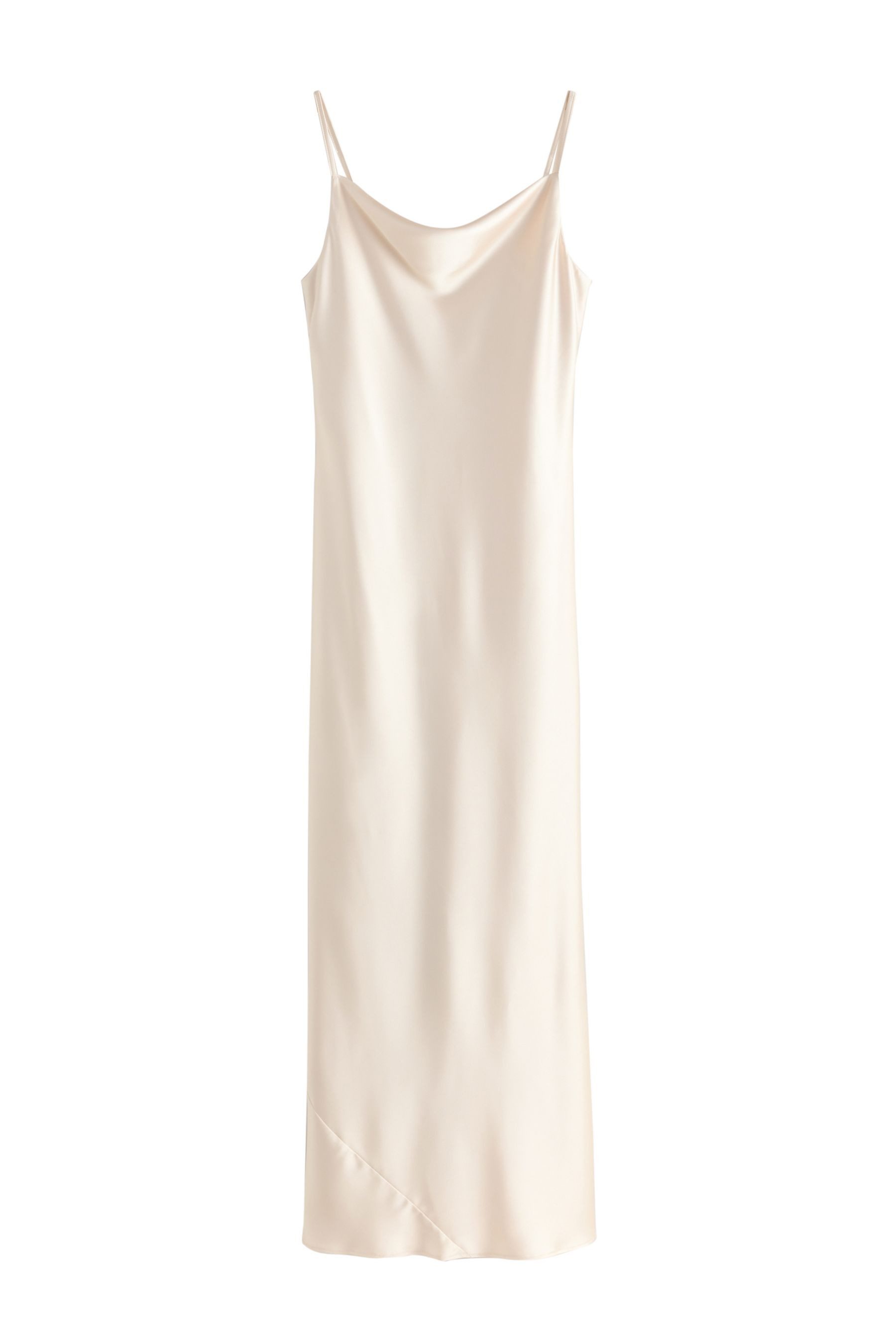 Next Satinkleid Satin-Brautjungfernkleid mit Rückenausschnitt (1-tlg) günstig online kaufen