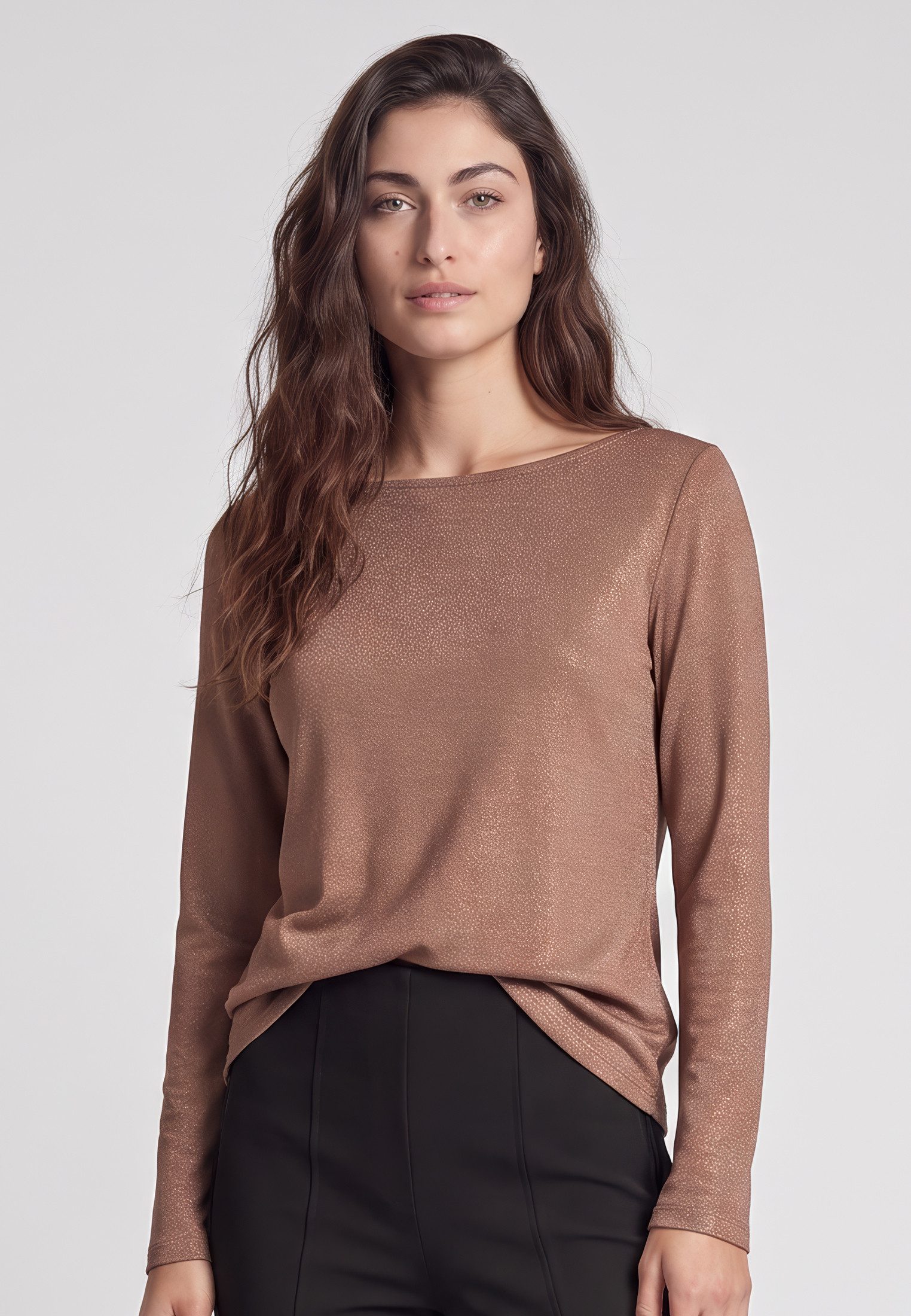 MARC AUREL Shirtbluse mit Struktur