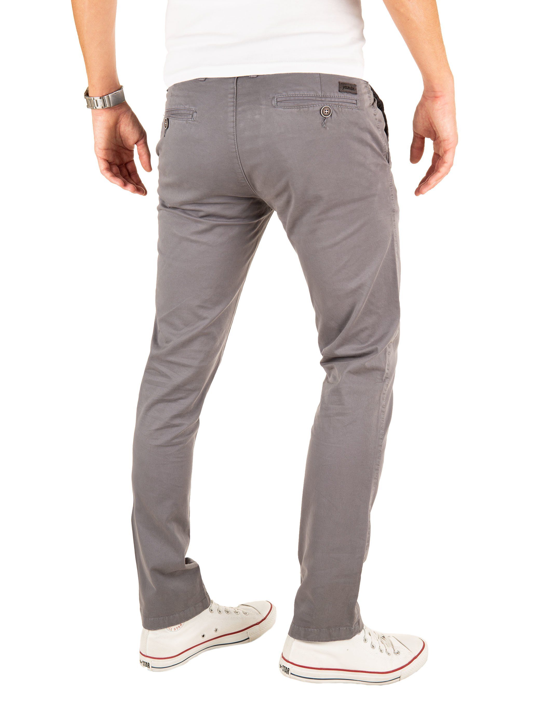 Yazubi (2R193910) Chinos Luke Chino Iron gate Pants (1-tlg)