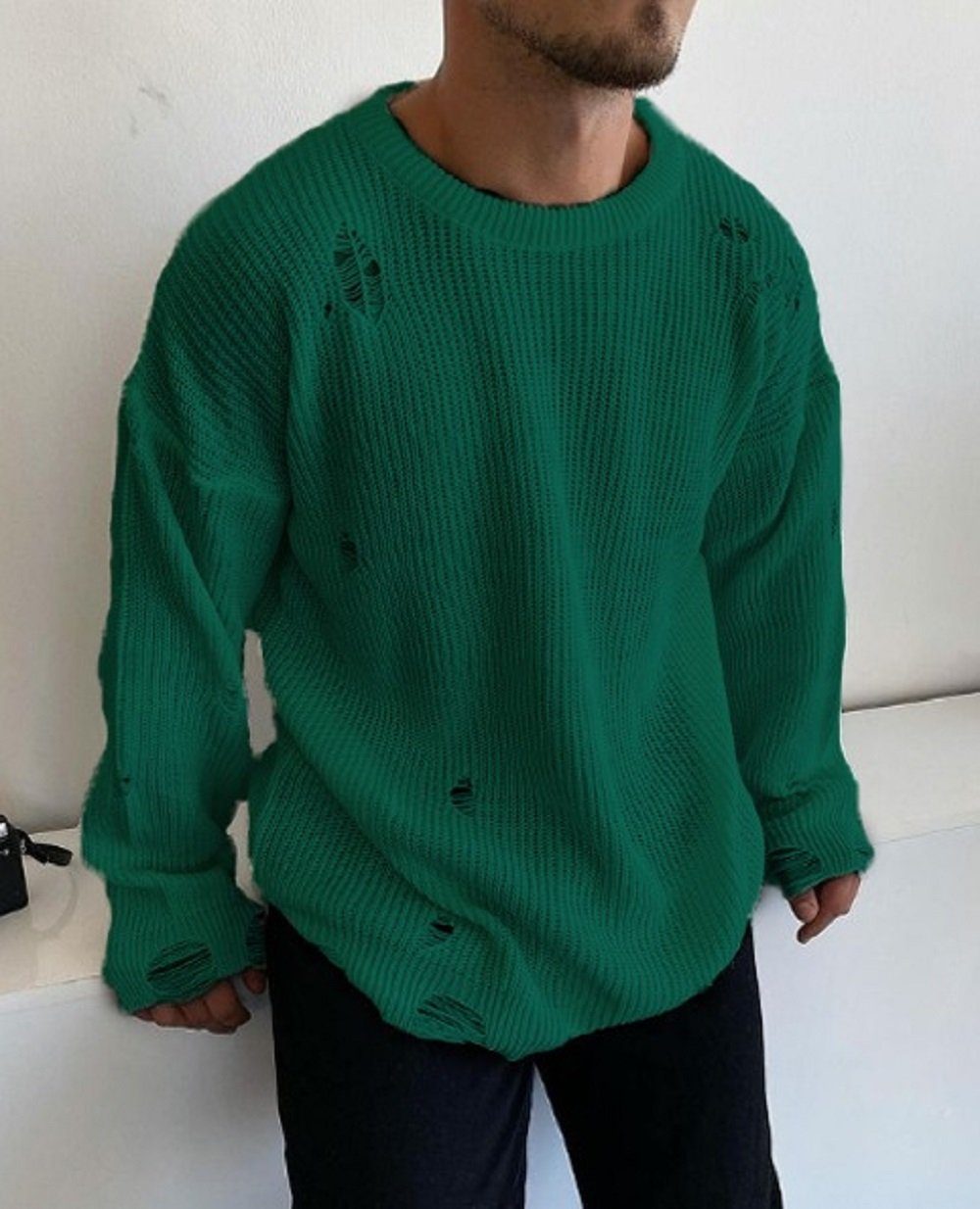 OSSY HOMER Strickpullover Männer Knit mit günstig online kaufen
