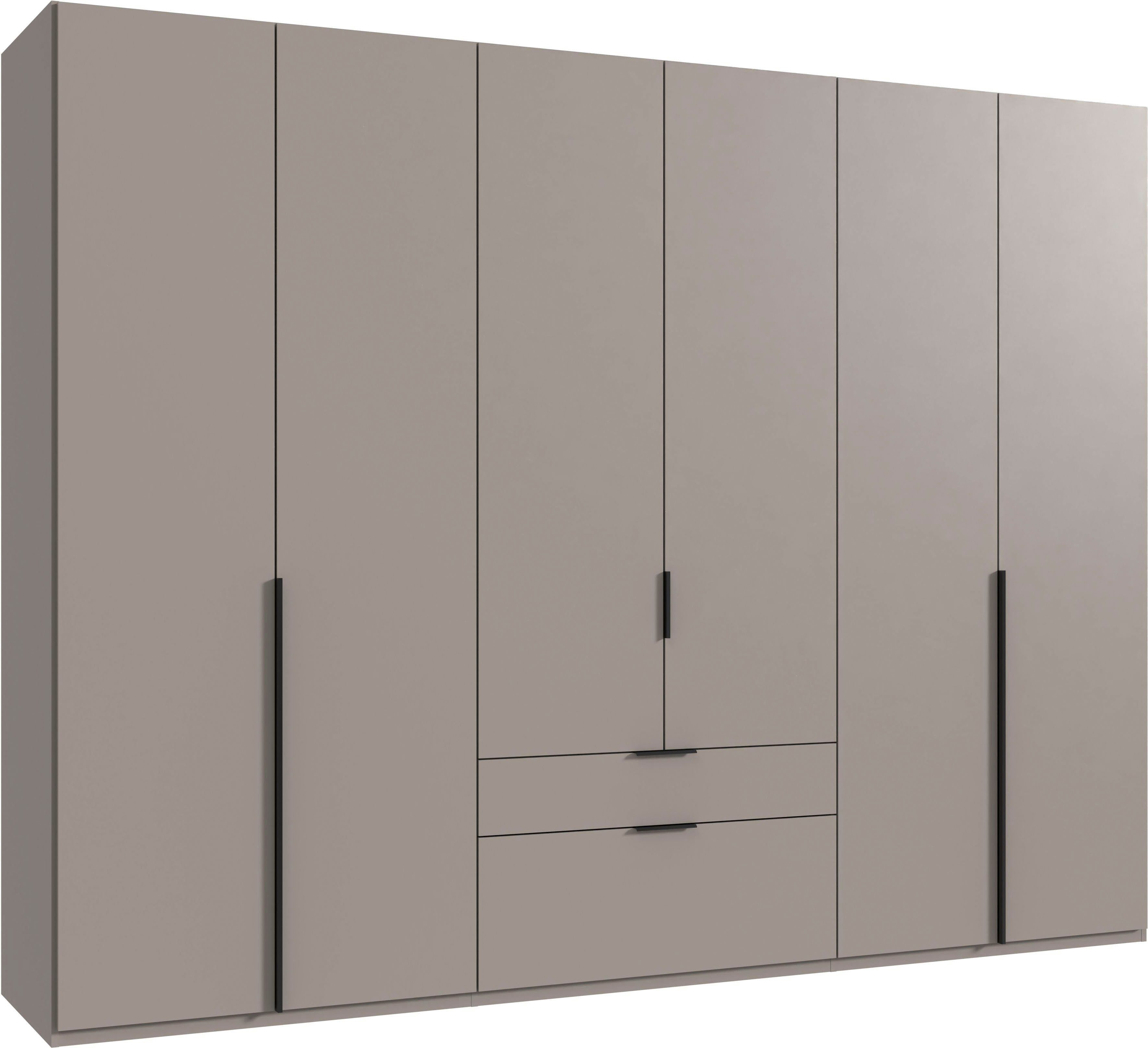 Wimex Drehtürenschrank Mugano (mit langen oder kurzen Griffen aus Metall) in vielen Breiten, 208 oder 236 cm hoch, Made in Germany