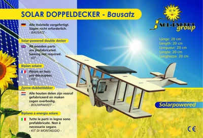 SOL-EXPERT group Modellbausatz Solar-Doppeldecker