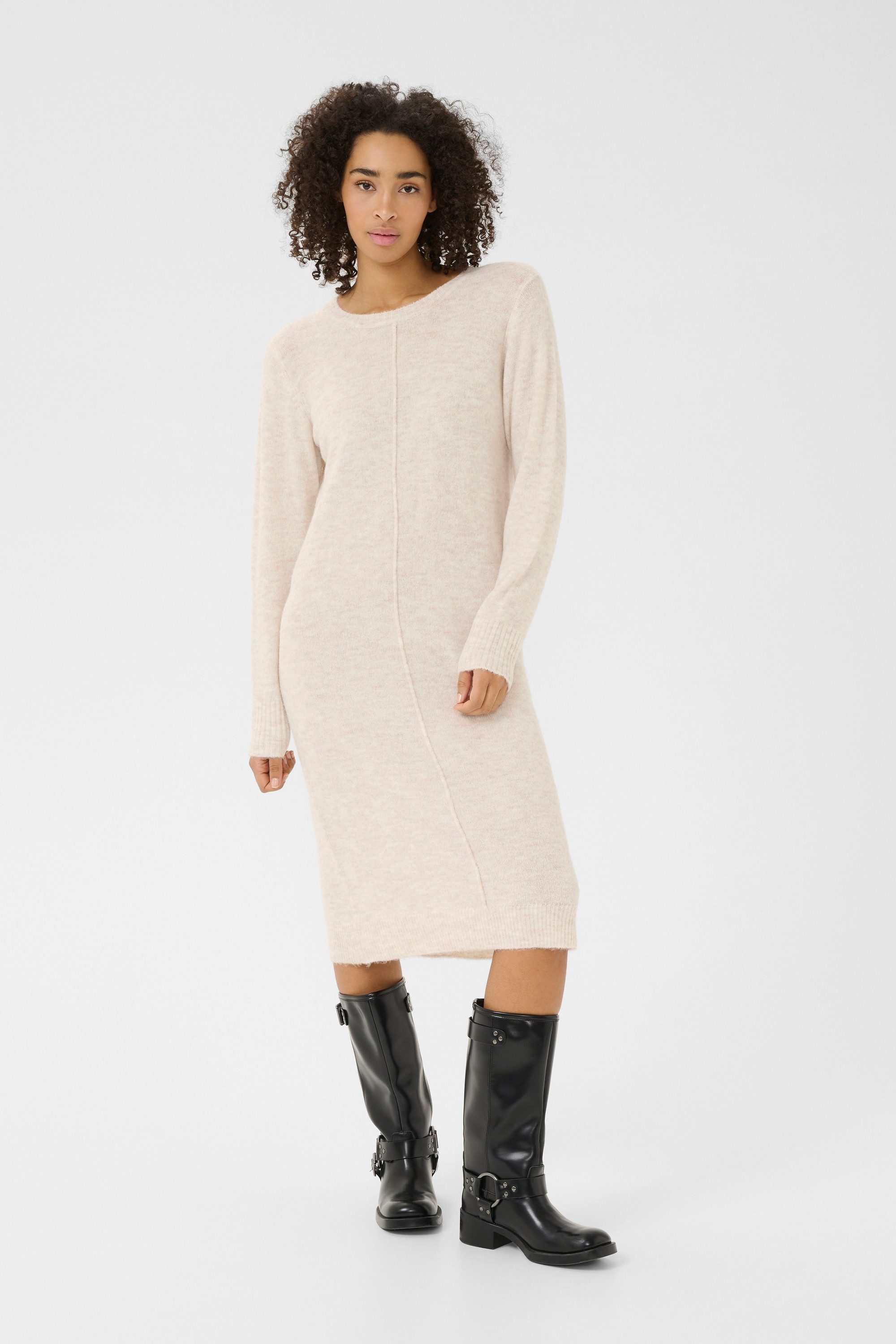 KAFFE Strickkleid Kleid KAiris