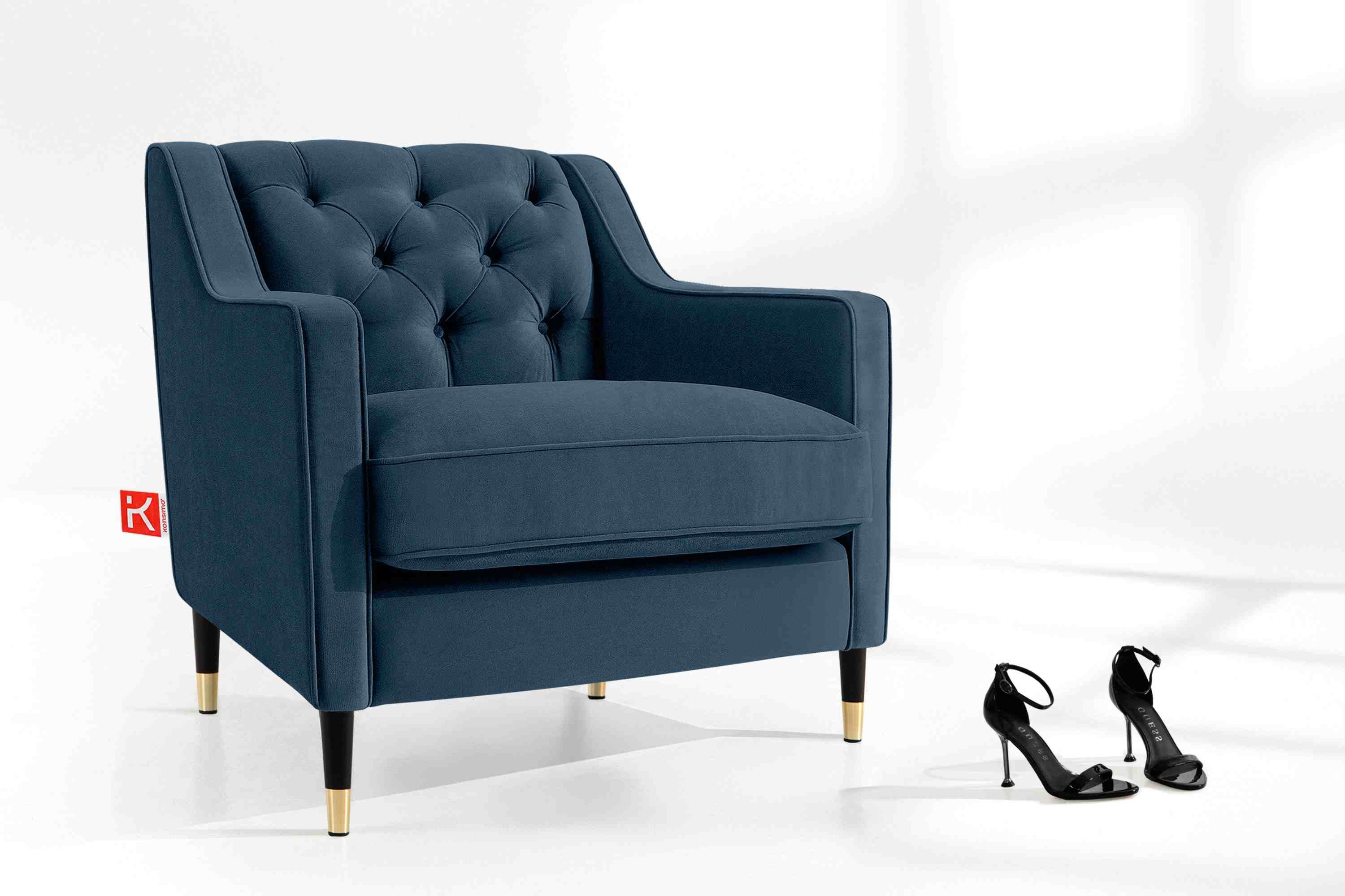 KONSIMO® Sessel NOMUS Sessel, Chesterfield Sessel, günstig online kaufen