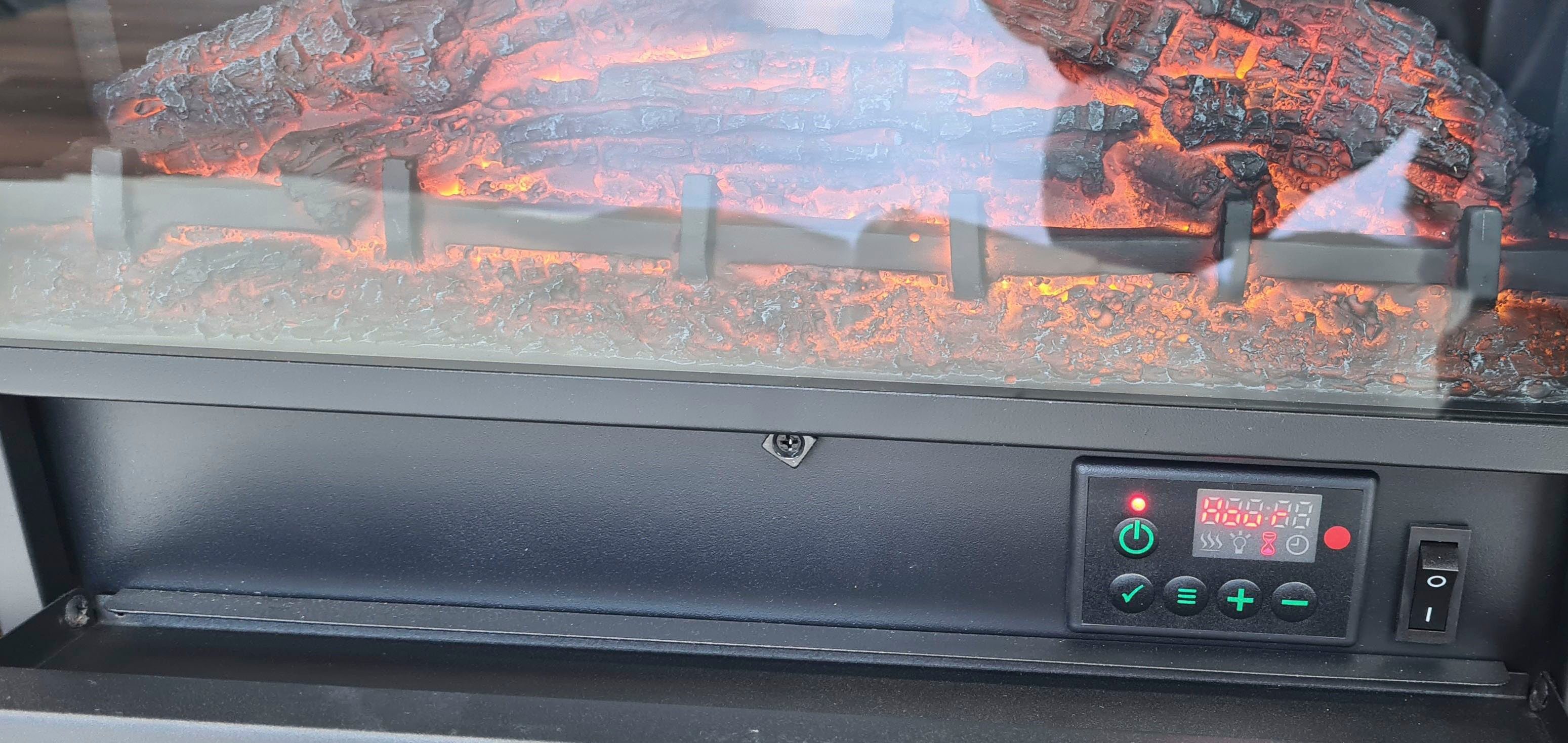 abc HOME Elektrokamin, inkl. Uhr, dimmbar, 900/1800 W günstig online kaufen