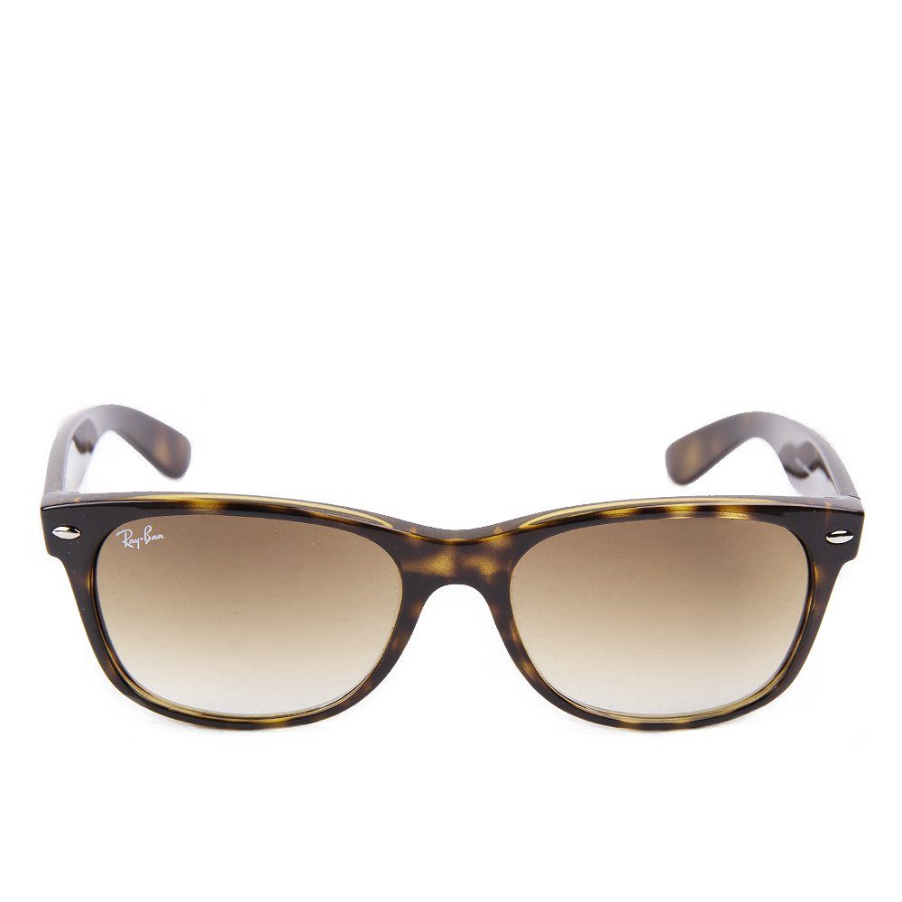 Ray-Ban Sonnenbrille Ray-Ban New Wayfarer RB2132 710/51 Light Havana Clear Brown