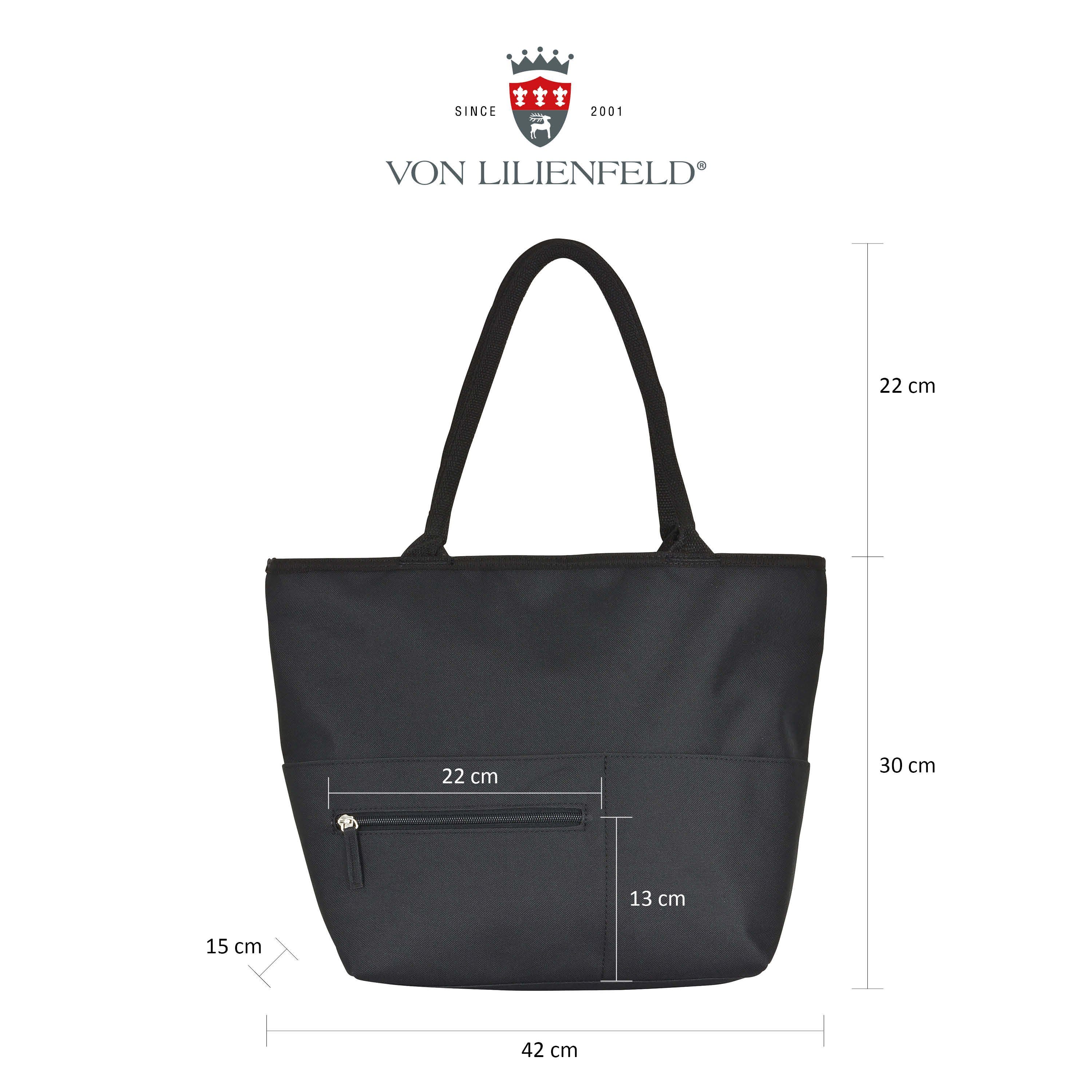 von Lilienfeld Handtasche Shopper mit Motivdruck Sole Rosina Wachtmeister