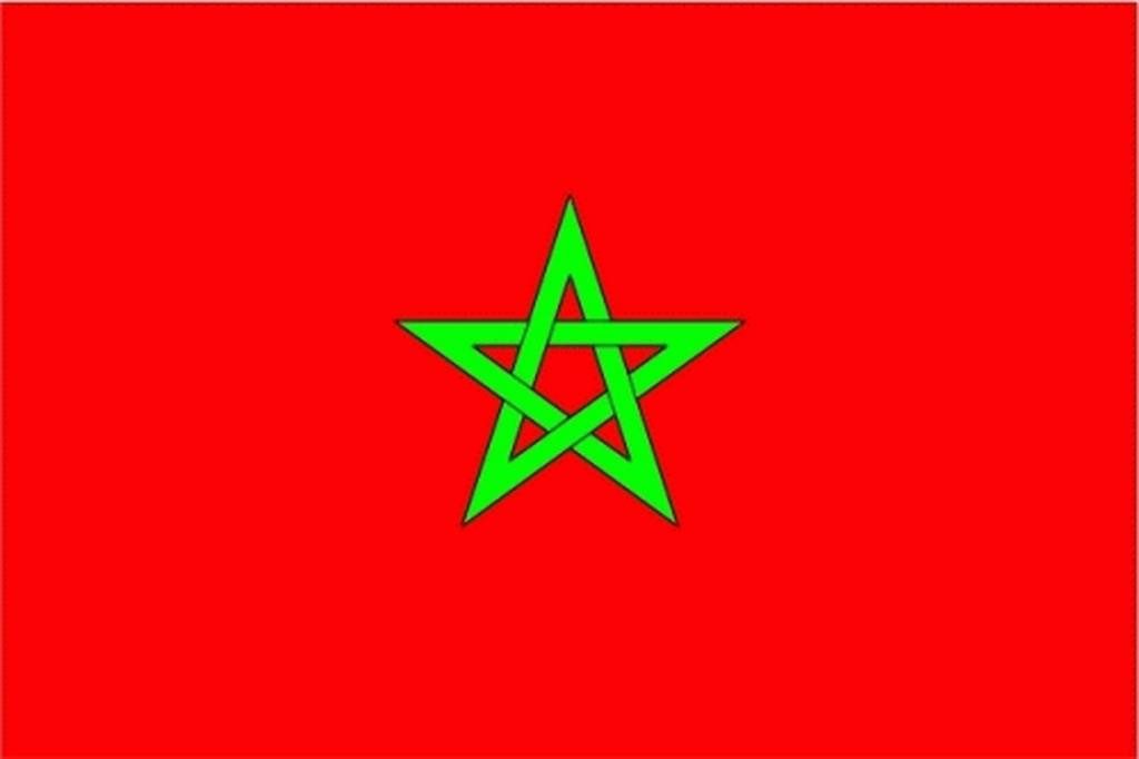 trends4cents Flagge XXL Flagge Fahne mit 3 Messingösen in 250 x 150 cm (Marokko), für Fahnenmaste