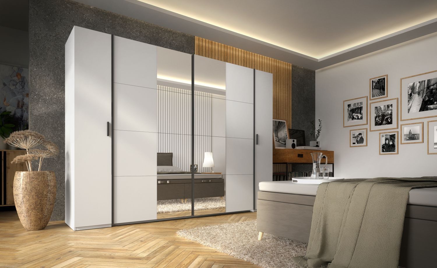 Lukas Möbel Schwebetürenschrank Kleiderschrank Store 270 günstig online kaufen