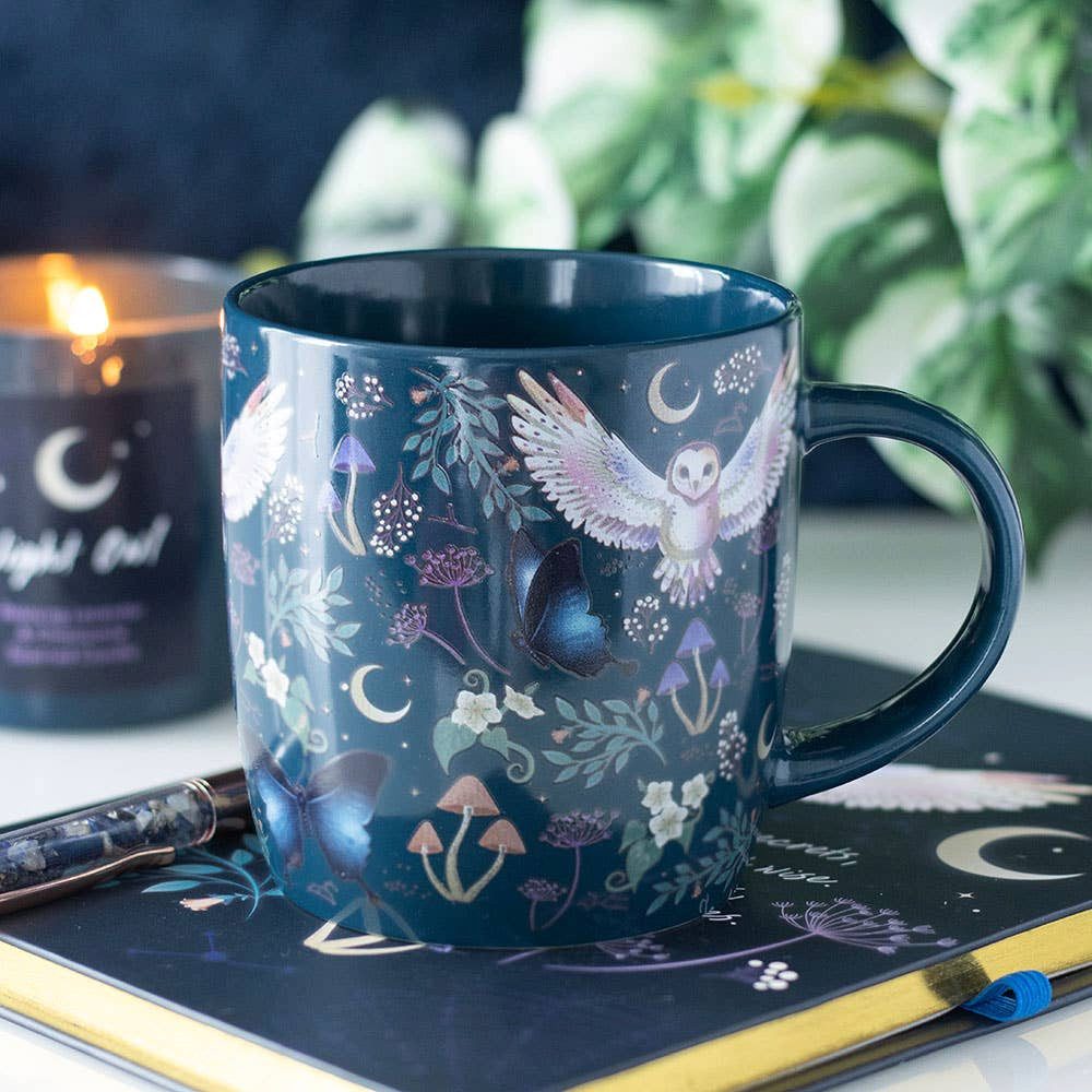 ABYstyle Tasse Tasse mit Aufdruck Night Flight Owl, Fan Tasse