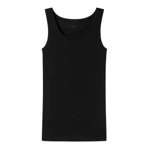 Schiesser Tanktop Pure Rib Tank-top unterhemd unterzieh-shirt