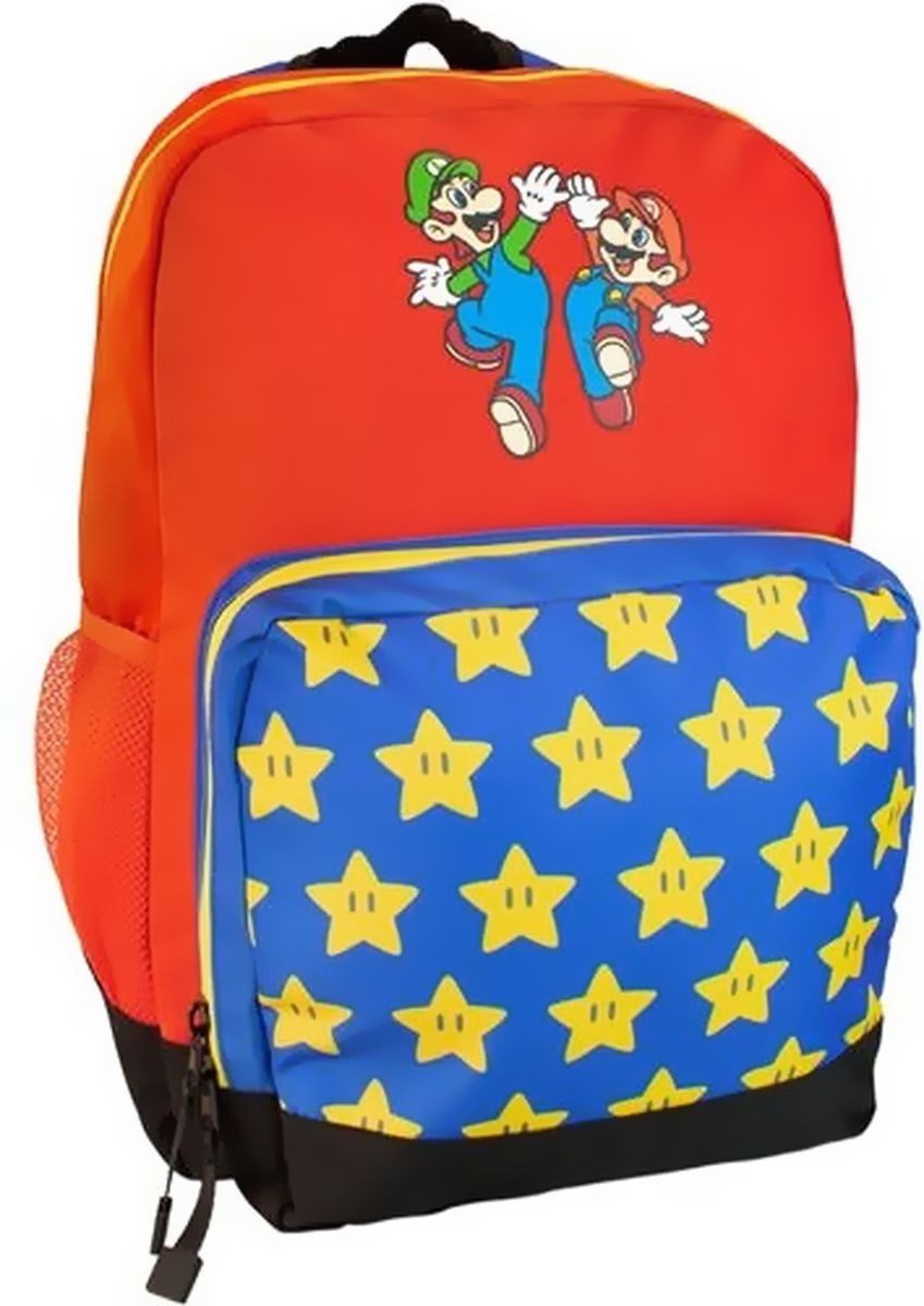Super Mario Kinderrucksack Super Mario Kinder kleiner Rucksack für Kita, Schule Jungen + Mädchen
