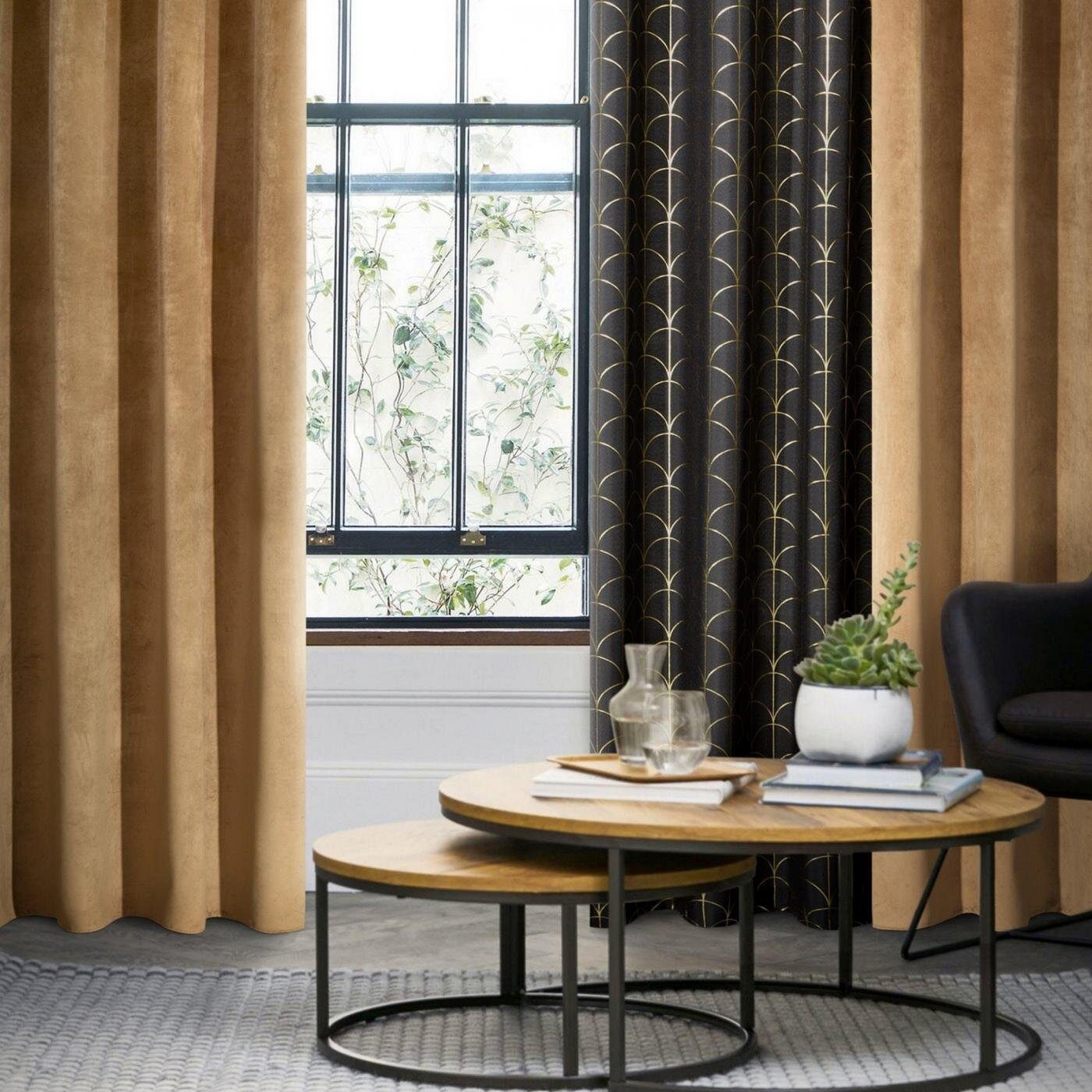 Eurofirany Vorhang Prachtvolle Samtvorhänge VILLA, Ösen, Velours Blickdicht günstig online kaufen