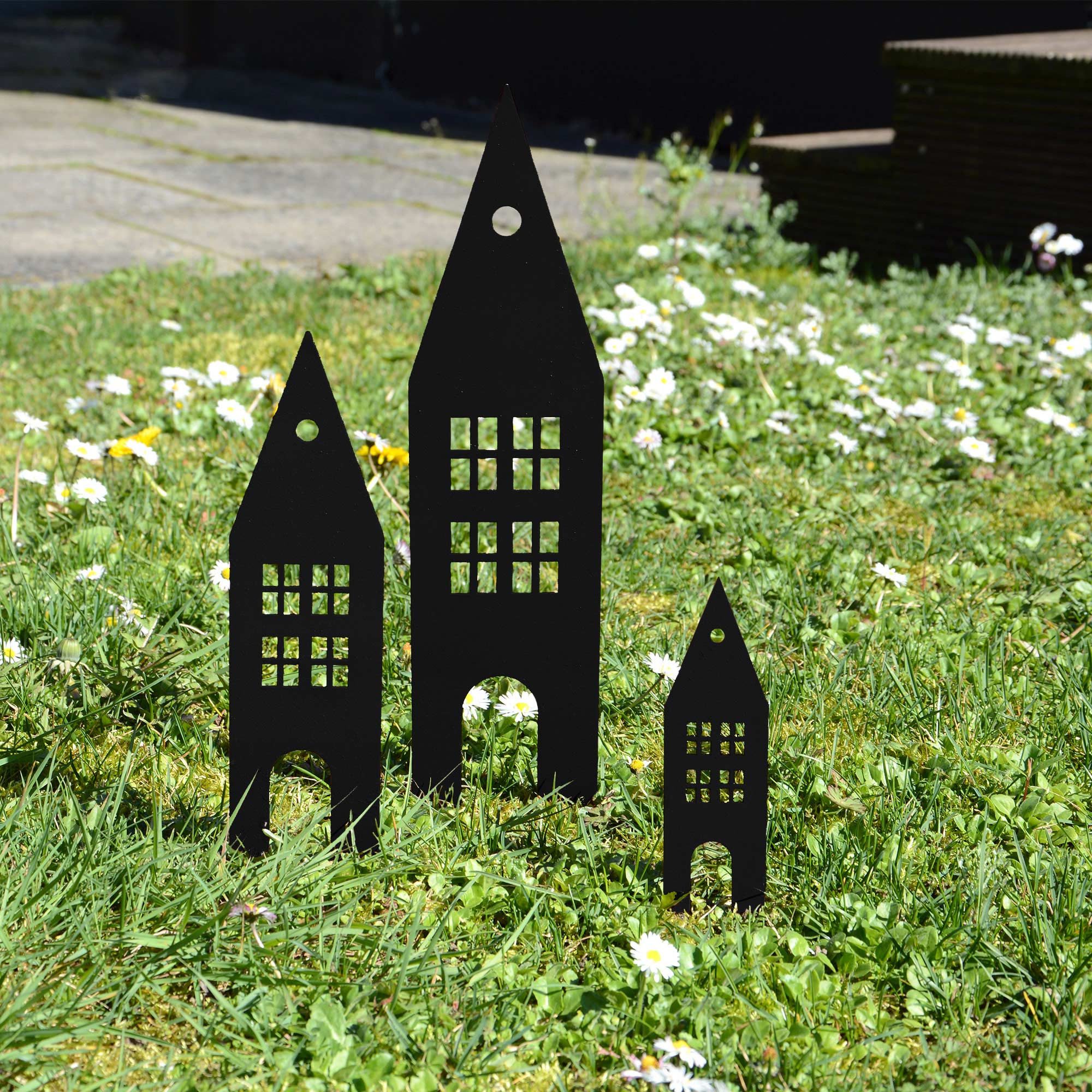 UNUS GARDEN Gartenstecker Gartenstecker Rost Häuser günstig online kaufen