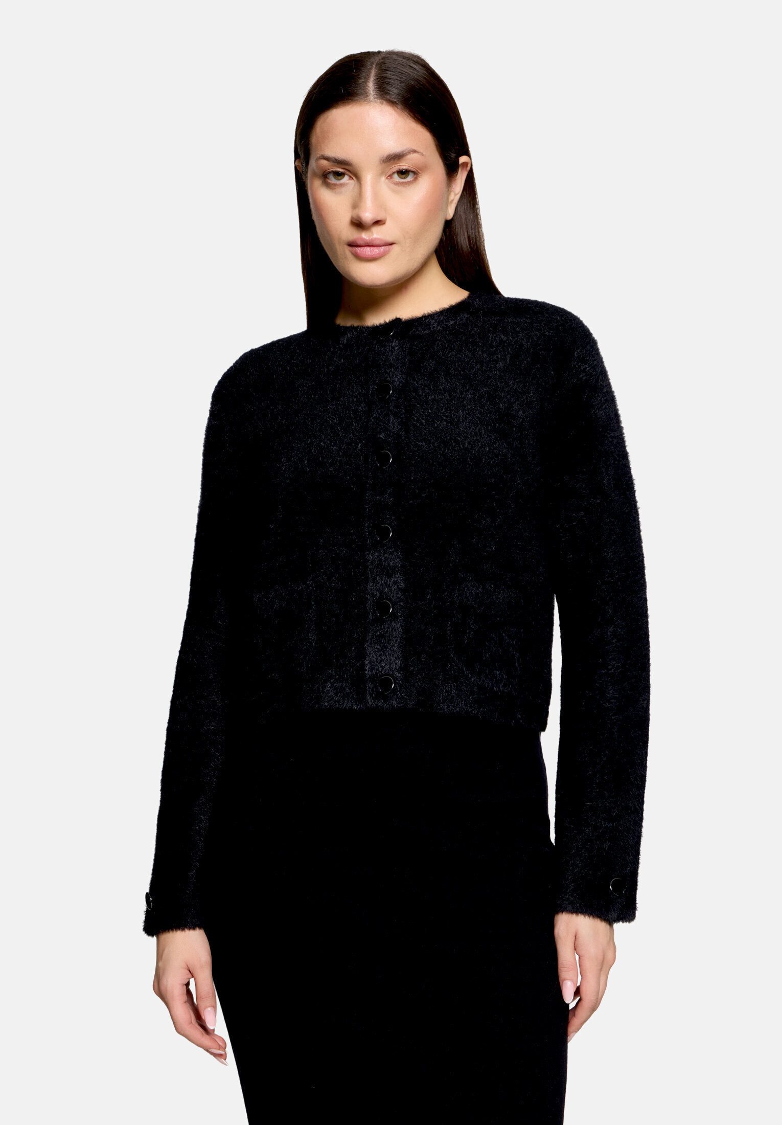 Betty Barclay Strickjacke Damen mit aufgesetzten Taschen (1-tlg)