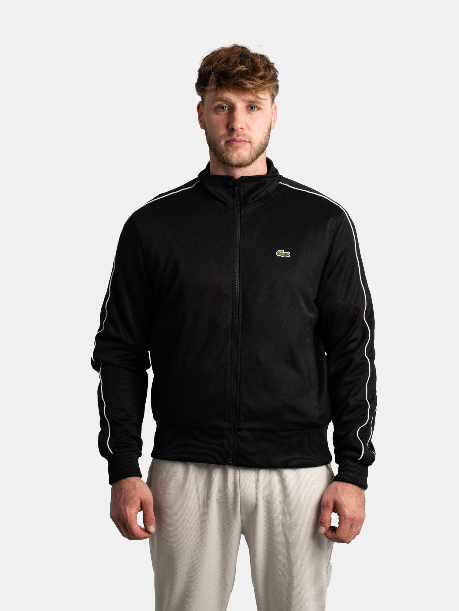 Lacoste Trainingsjacke Lacoste Paris-Piqué Trackjacket günstig online kaufen