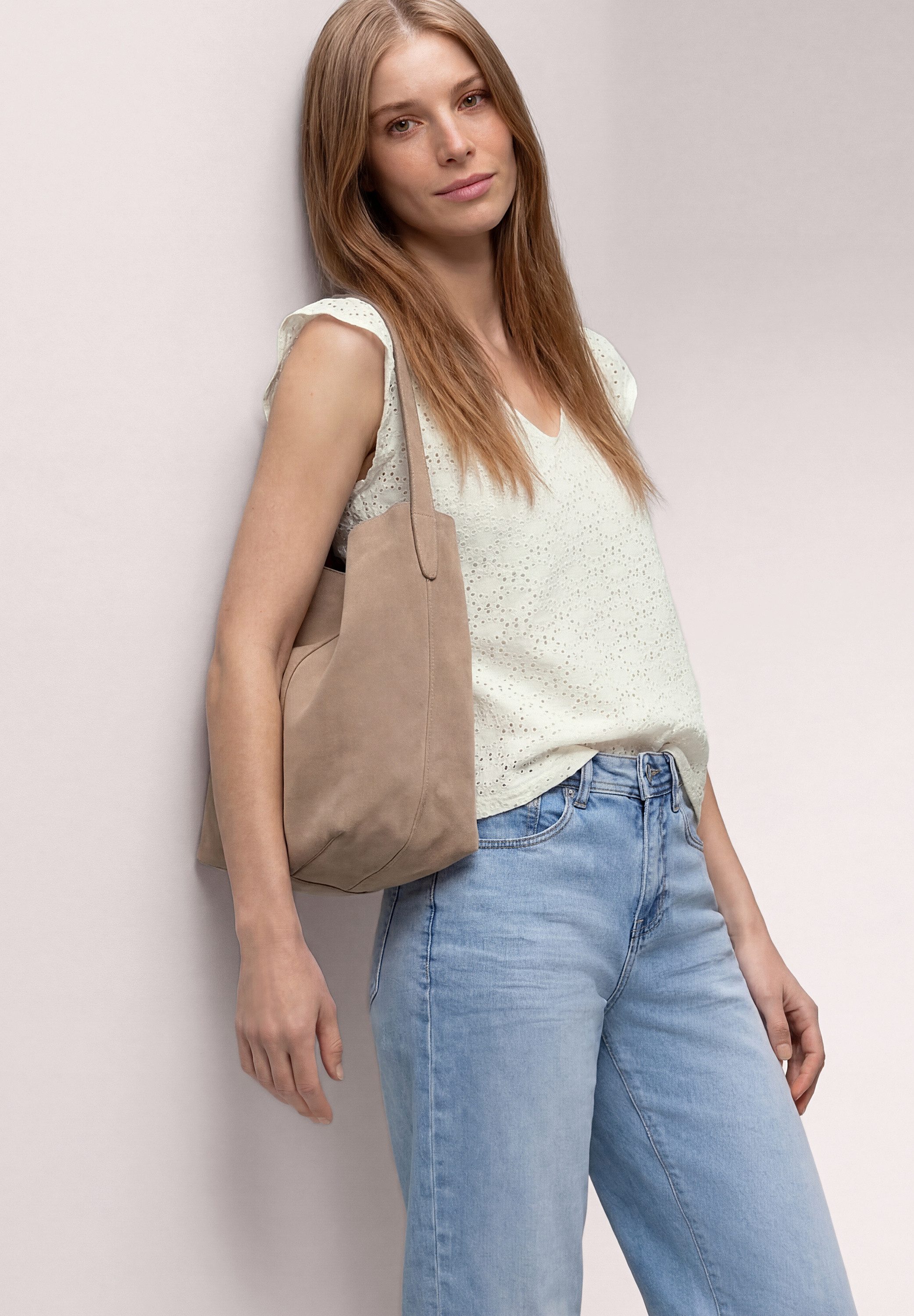 STREET ONE V-Shirt mit V-Ausschnitt
