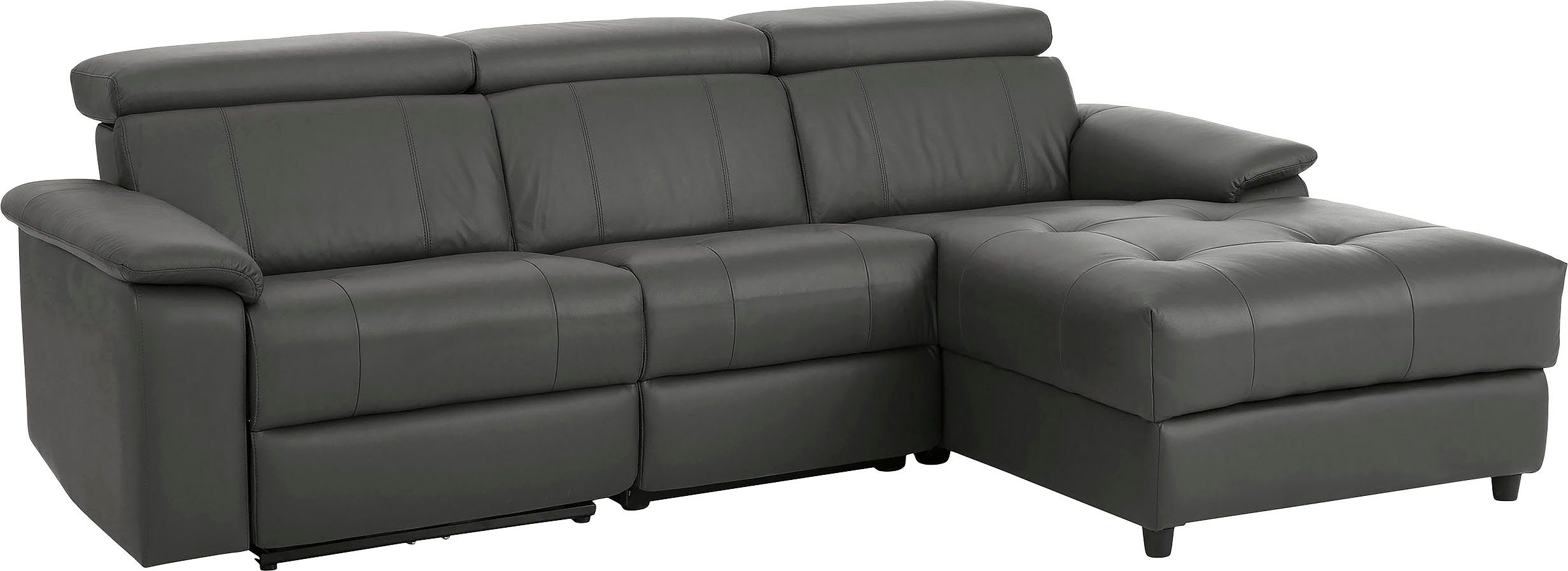 Home affaire Ecksofa Binado, L-Form, mit manueller oder elektrischer Relaxfunktion mit USB-Anschluss