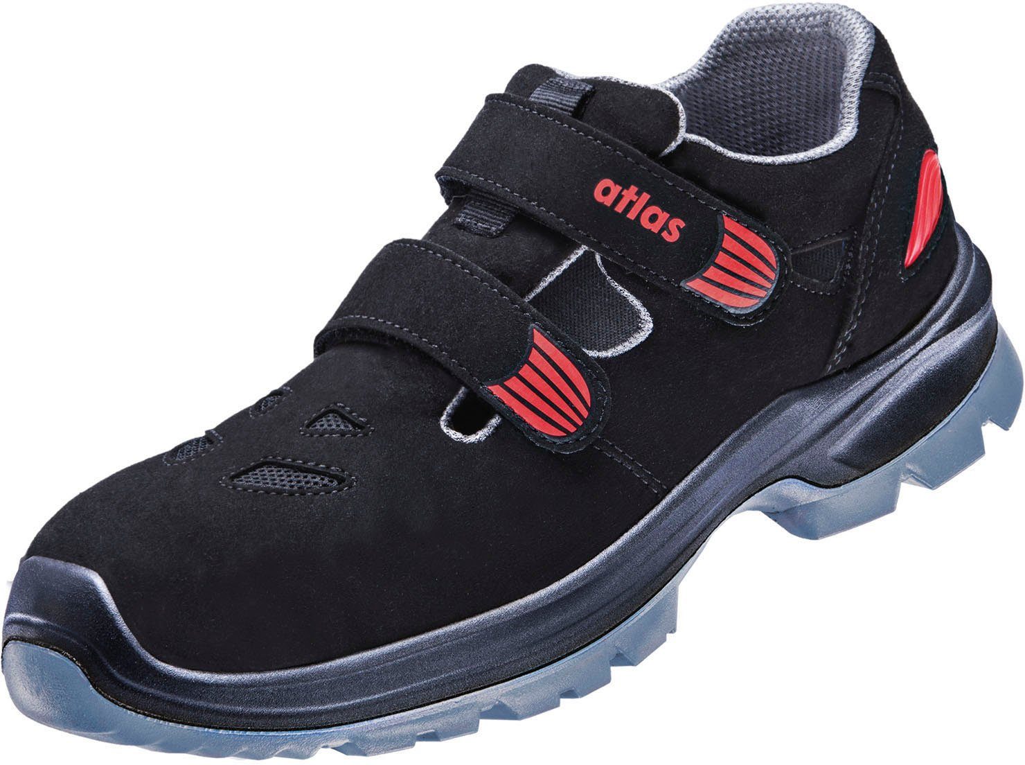 36 S1 Schuhe Sicherheitsschuh Sicherheitsklasse Sandale, SL red Atlas