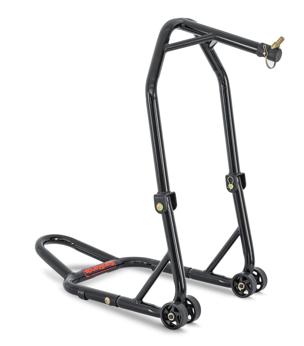 ConStands Motorradheber Lenkkopfständer Motorrad # Classic 5 PIN Lenkkopf Montageständer schwa