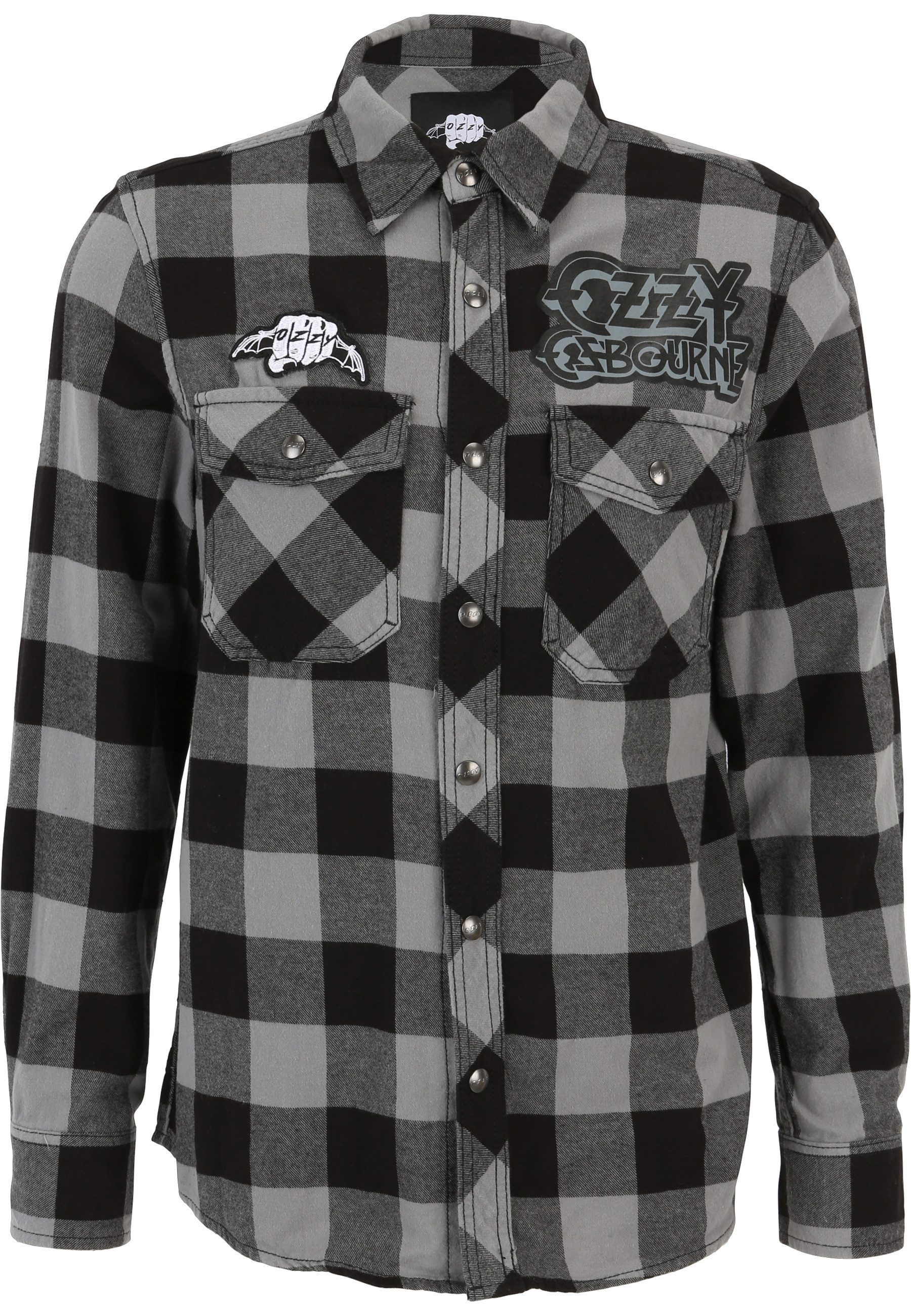 Langarmhemd Brandit Ozzy Checkshirt Long Sleeve
