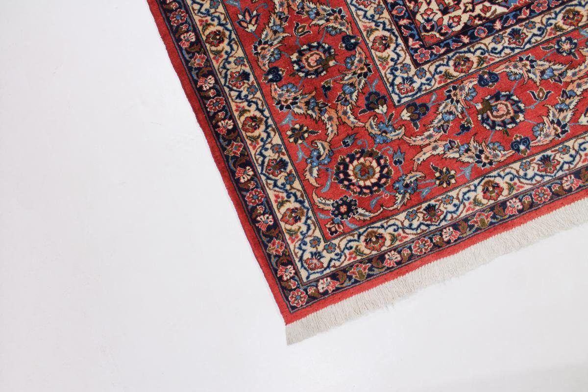 Seidenkette 8 Orientteppich mm Trading, 318x397 Höhe: Alt Isfahan Handgeknüpfter Nain rechteckig, Orientteppich,