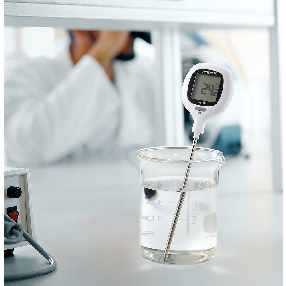 VOLTCRAFT Kochthermometer VOLTCRAFT DET4R Einstichthermometer Messbereich Temperatur -20 bis 25