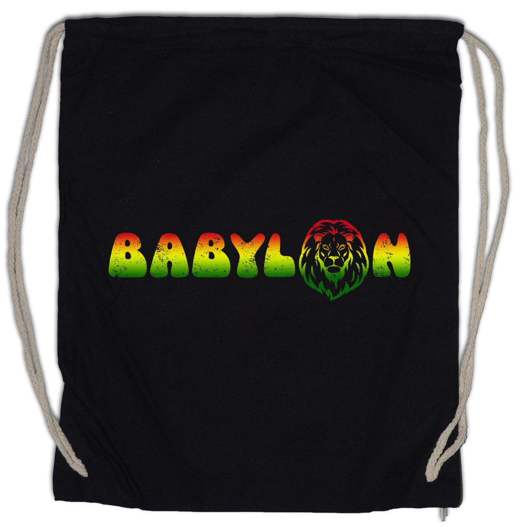 Urban Backwoods Turnbeutel Babylon I Turnbeutel Zion Music Jah Babylon Musik Babylon Irie Reggae (1-tlg), Marley Jah Jamaika