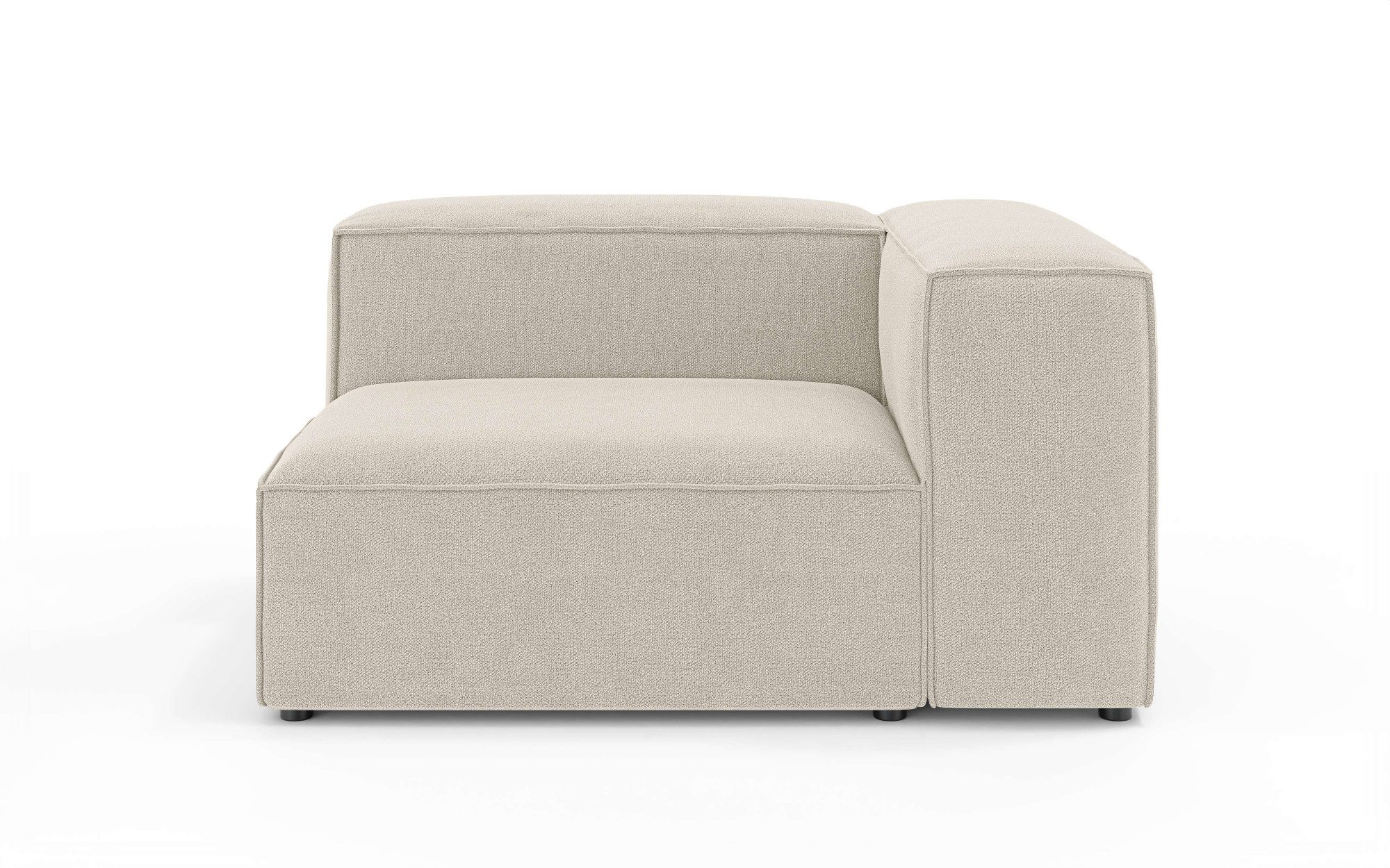 OTTO home Sofa-Eckelement HAILY Sessel mit Armlehne links/rechts, Maße B/T/H: 130/100/72 cm, als Modul oder separat verwendbar, für individuelle Zusammenstellung